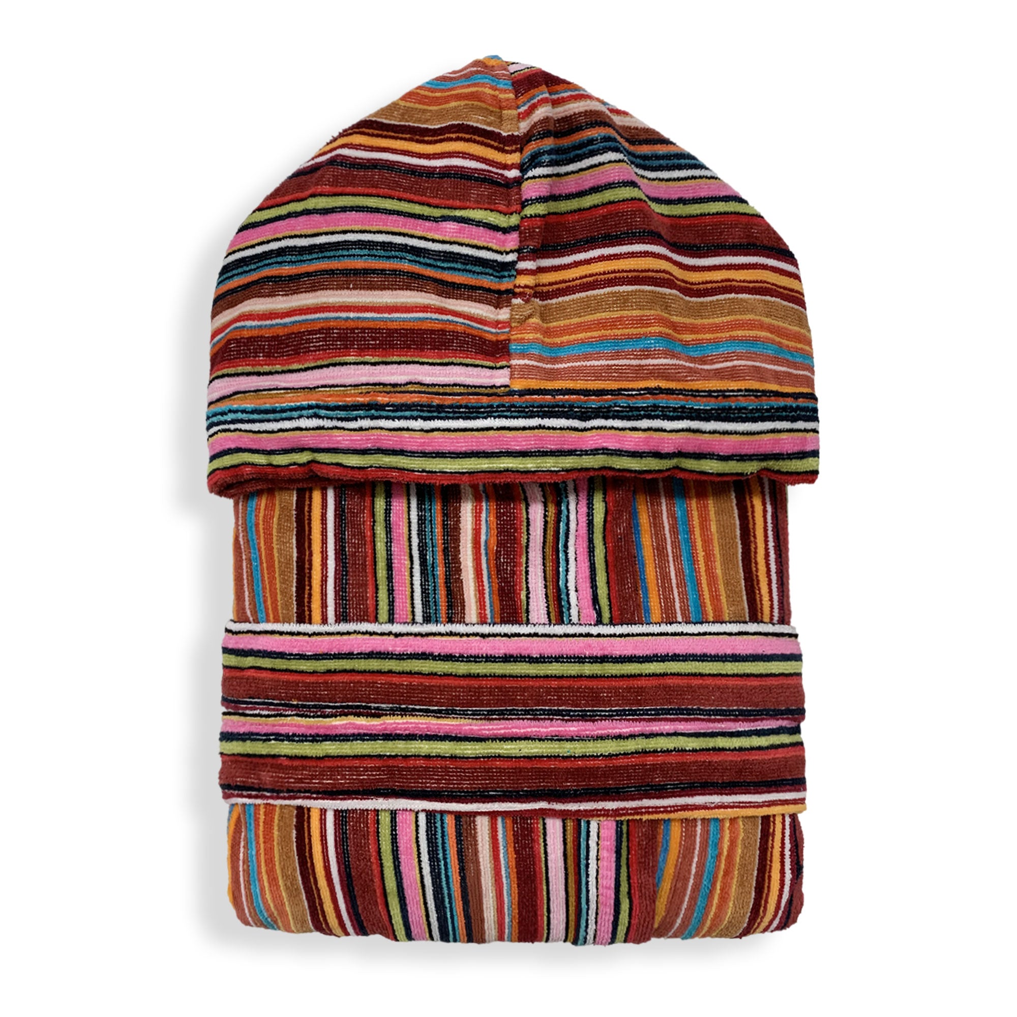 Accappatoio uomo in spugna cinigliata Sommaruga con cappuccio 3590