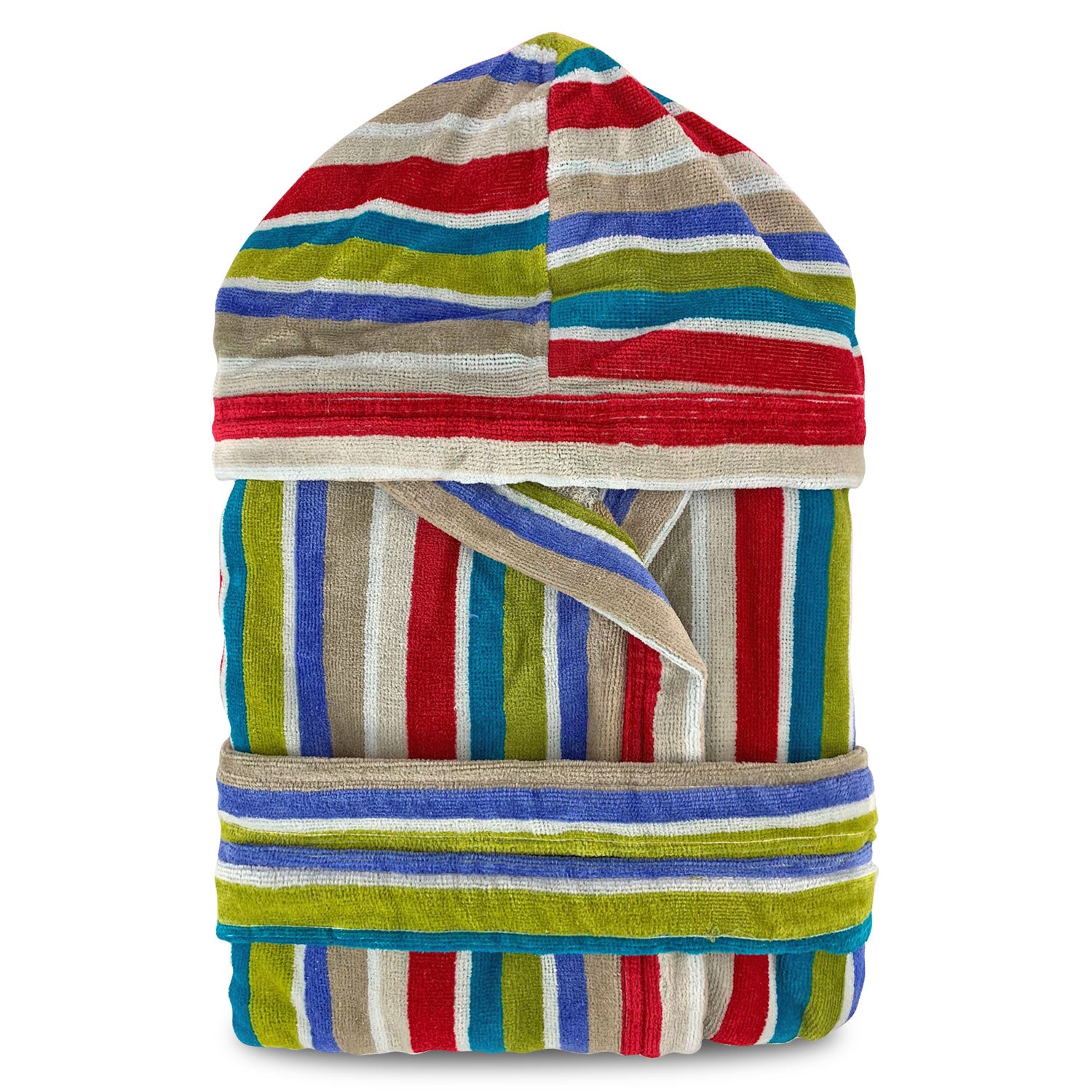 Accappatoio uomo in spugna cinigliata Sommaruga con cappuccio 3590