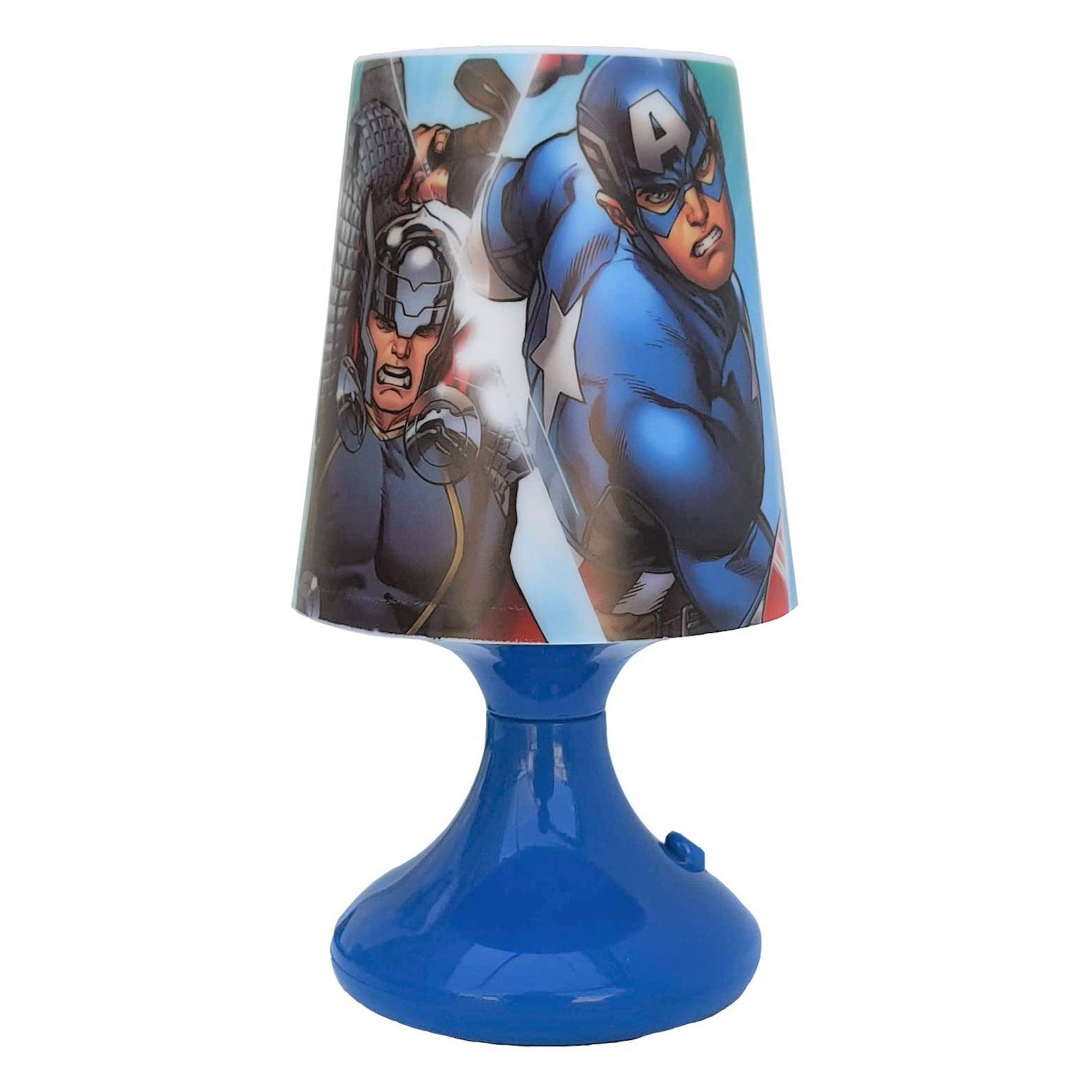 Lampada da notte comodino Marvel Avengers luce a LED da tavolo bambini 3613