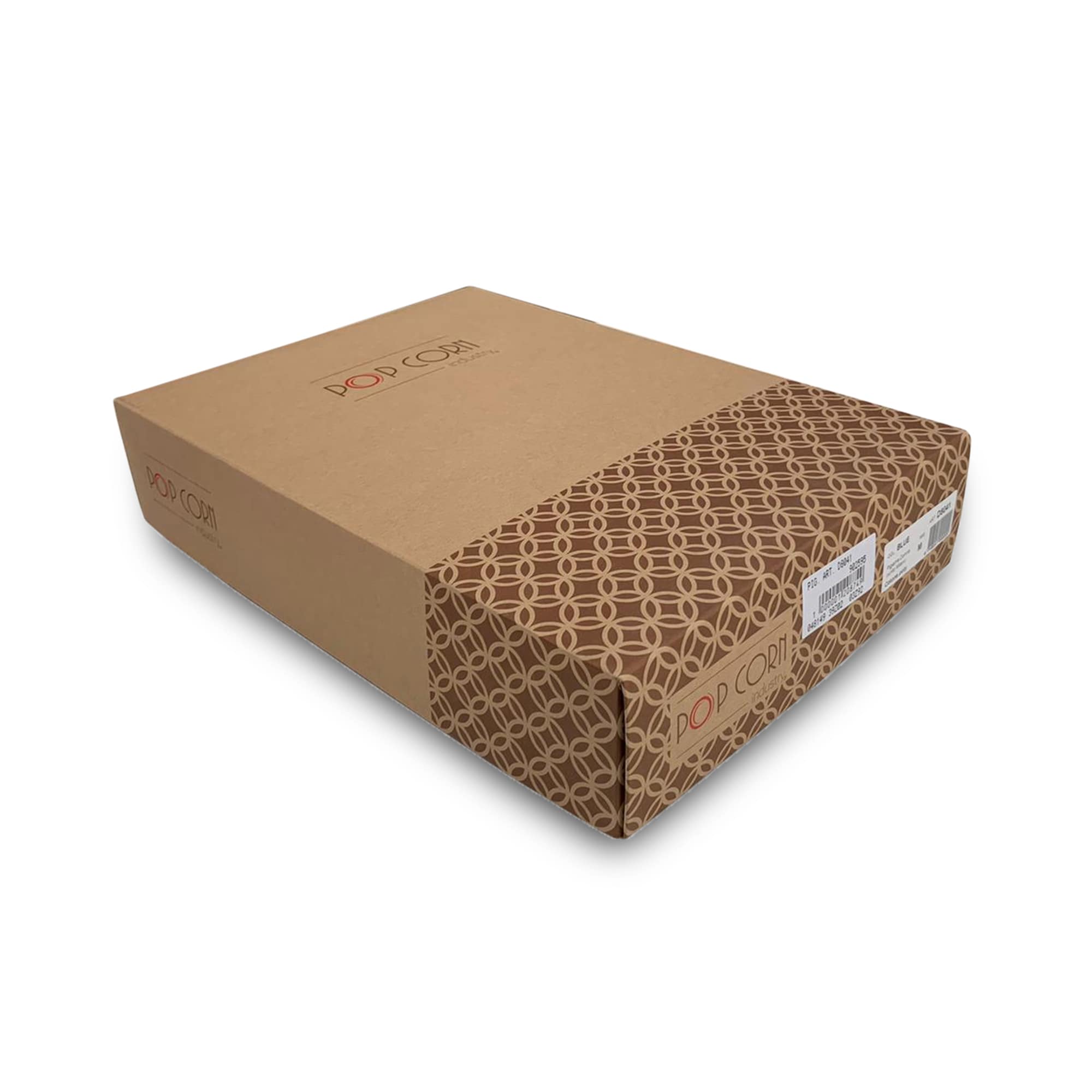 Pigiama serafino invernale lungo donna Interlock caldo cotone Pop Corn 3799