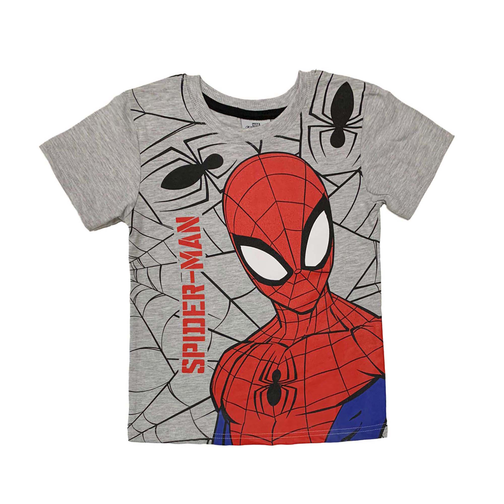 Maglietta Marvel Spiderman t-shirt bambino mezze maniche in cotone 4011
