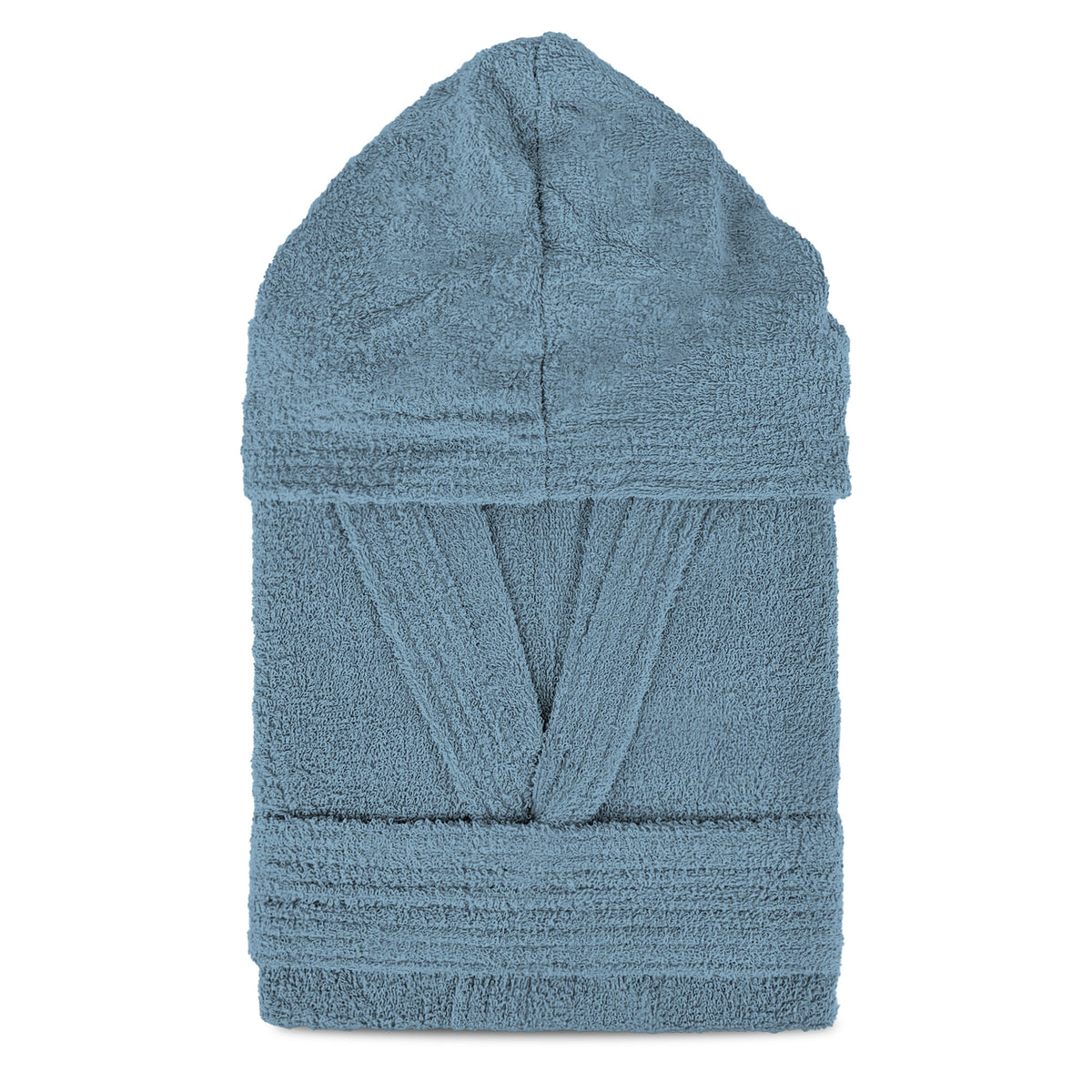 Sommaruga unisex bathrobe for men and women in 400g cotton terry and hood 4016