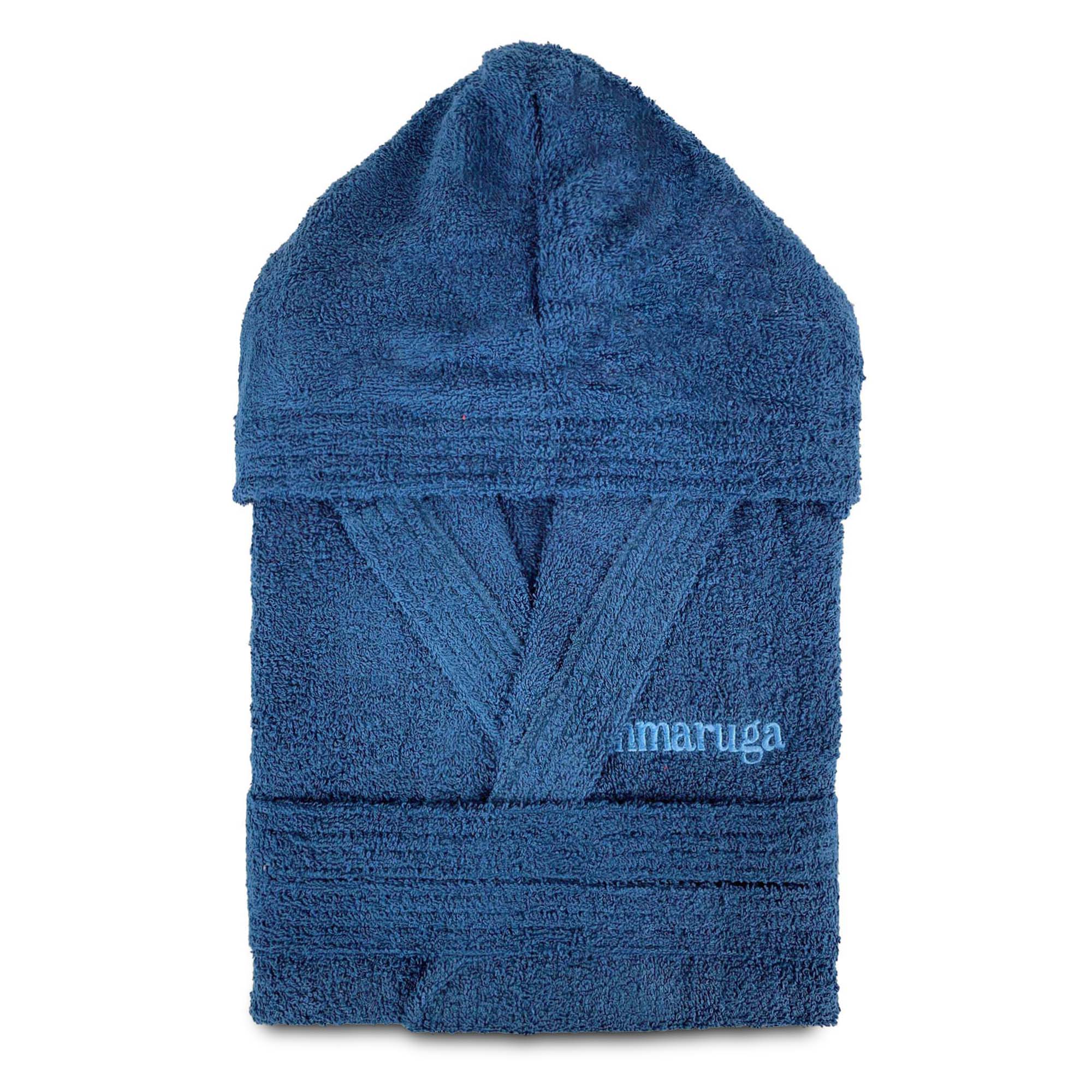 Accappatoio unisex uomo donna Sommaruga in spugna cotone 400gr e cappuccio 4016