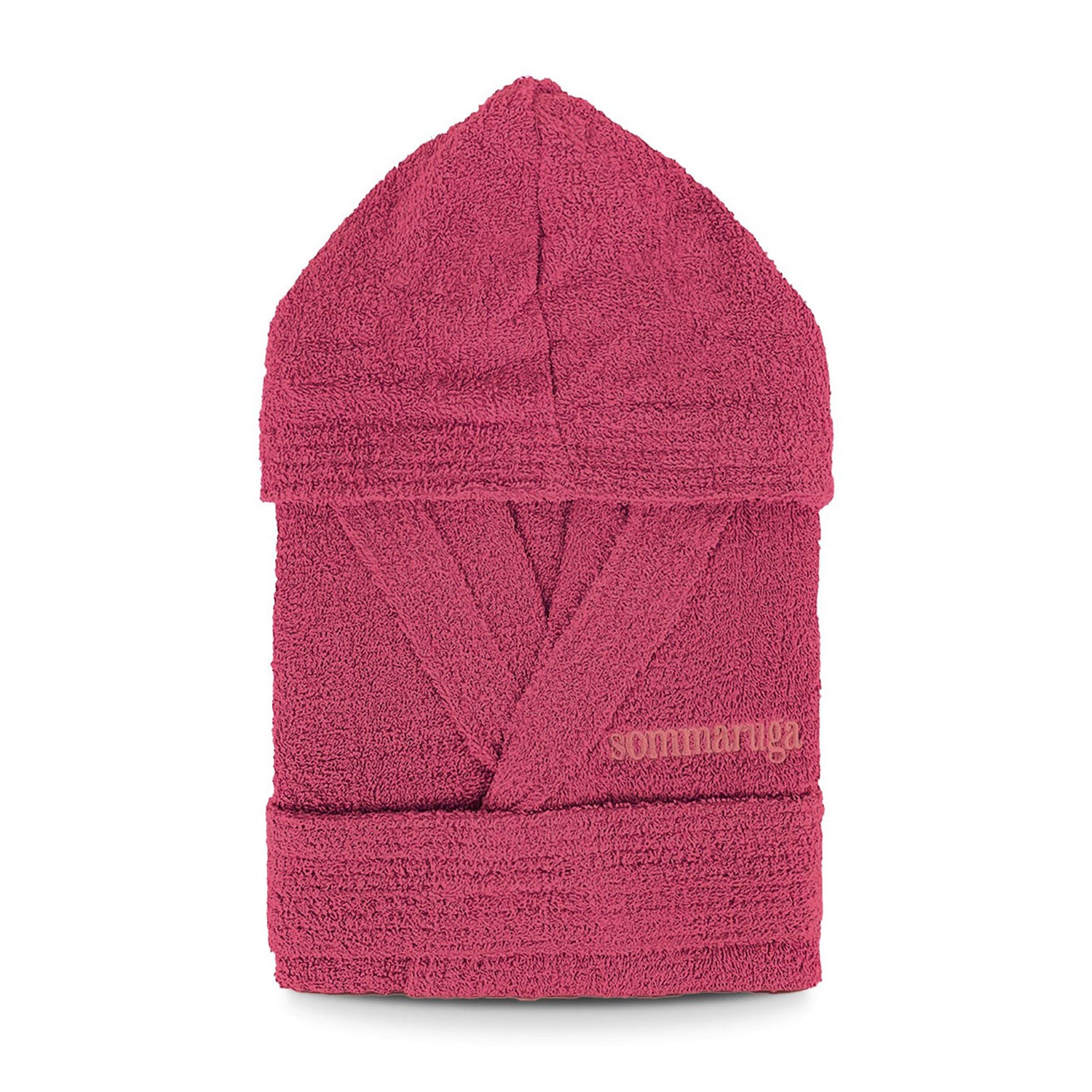 Accappatoio unisex uomo donna Sommaruga in spugna cotone 400gr e cappuccio 4016