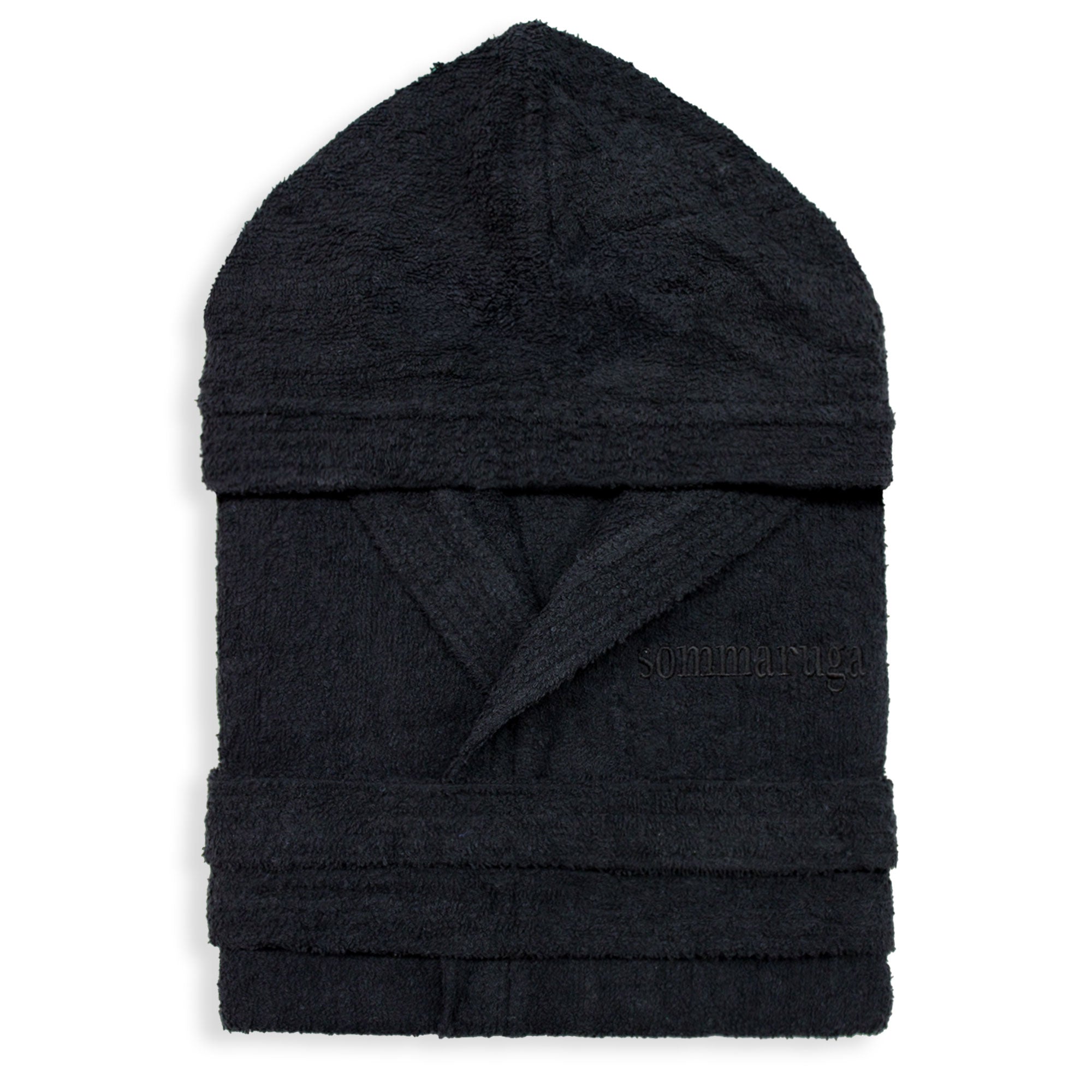 Accappatoio unisex uomo donna Sommaruga in spugna cotone 400gr e cappuccio 4016