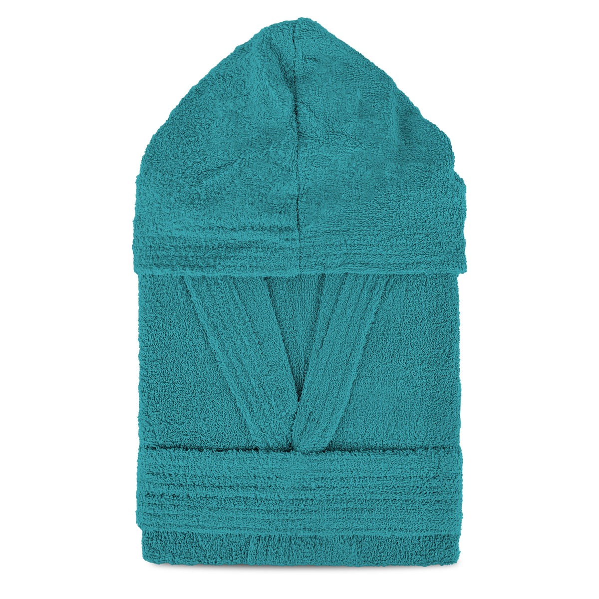 Sommaruga unisex bathrobe for men and women in 400g cotton terry and hood 4016
