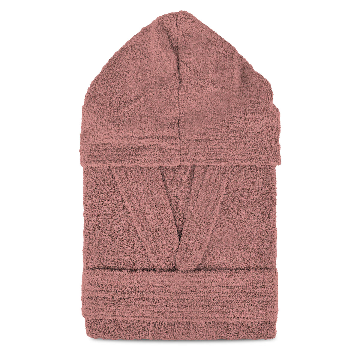 Sommaruga unisex bathrobe for men and women in 400g cotton terry and hood 4016