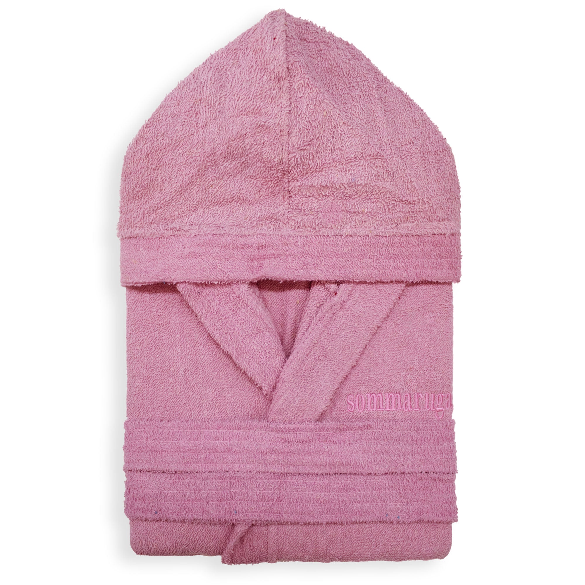 Accappatoio unisex uomo donna Sommaruga in spugna cotone 400gr e cappuccio 4016