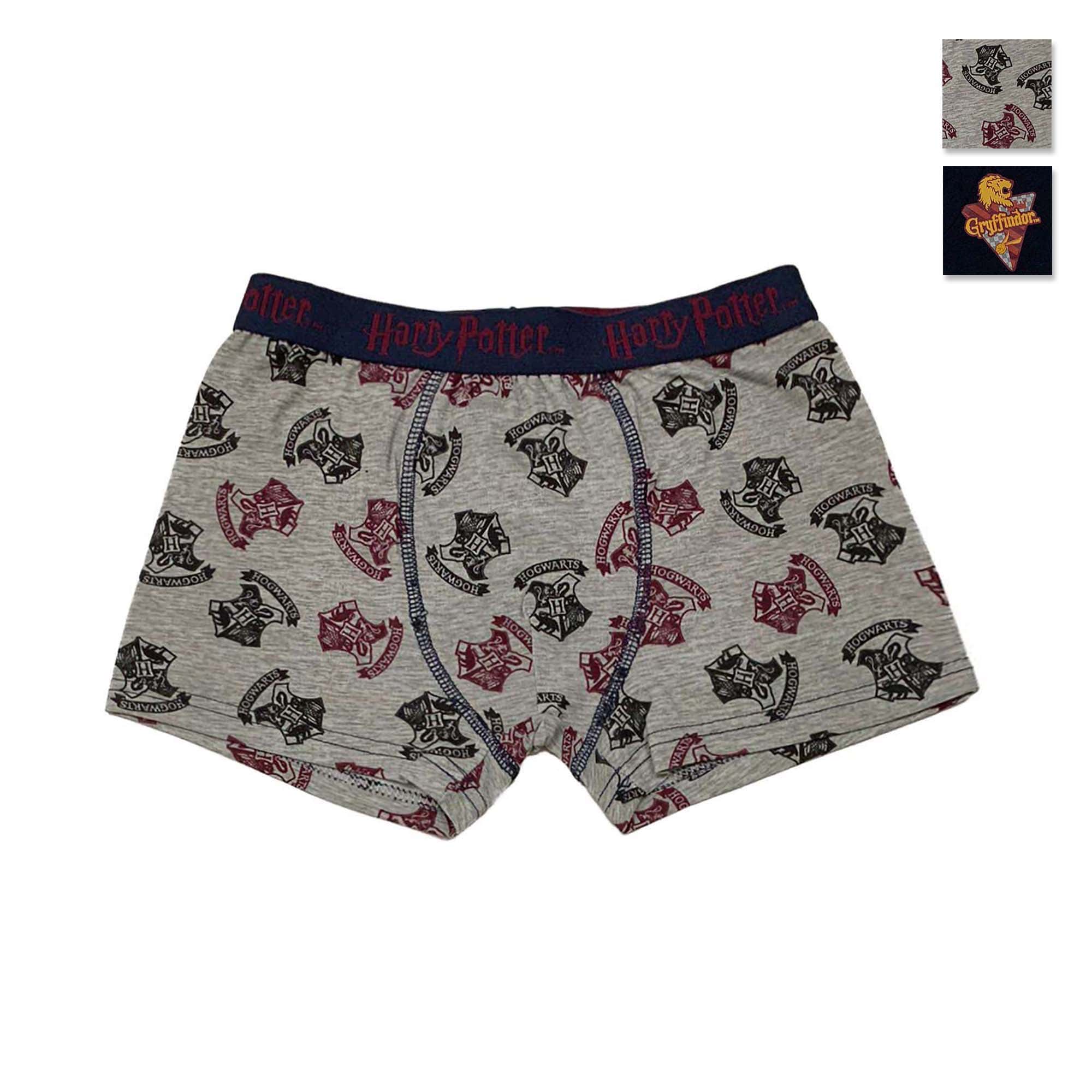 Boxer ufficiale Harry Potter bambino ragazzo shorties mutandina intimo 4049