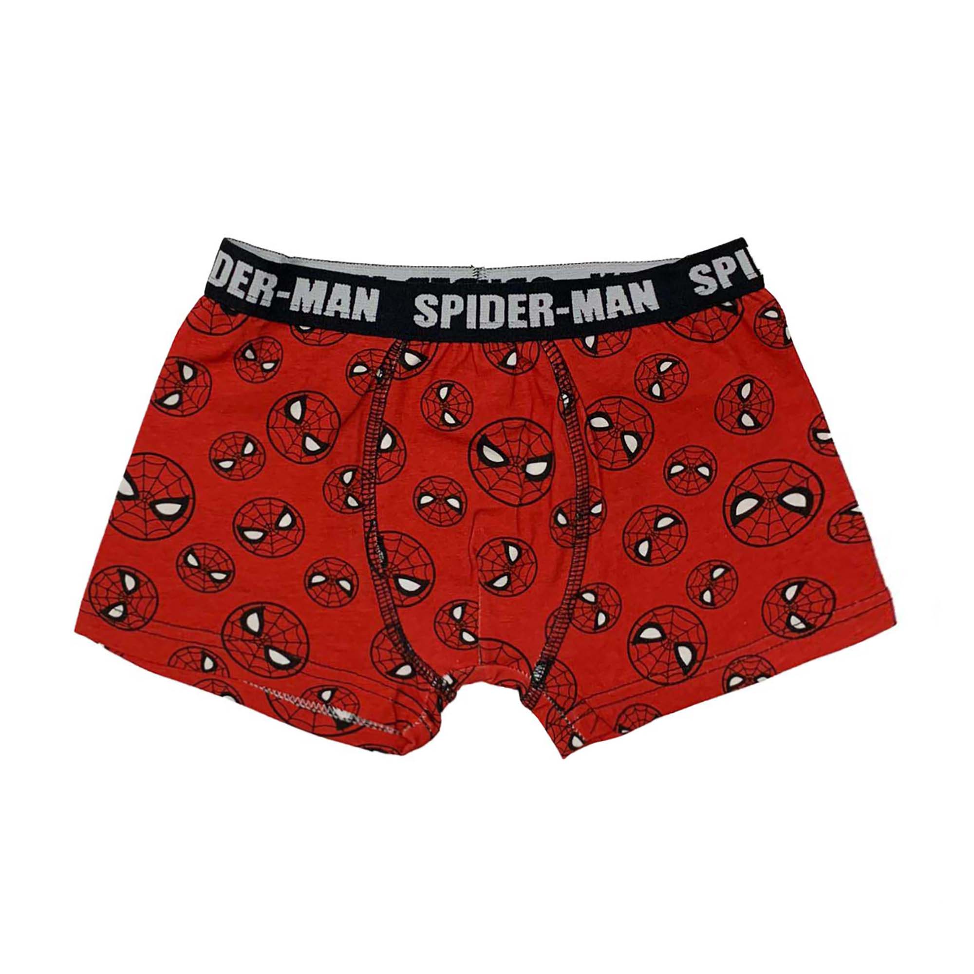 Boxer Marvel Spiderman bambino ragazzo ufficiale shorties mutandina intimo 4057