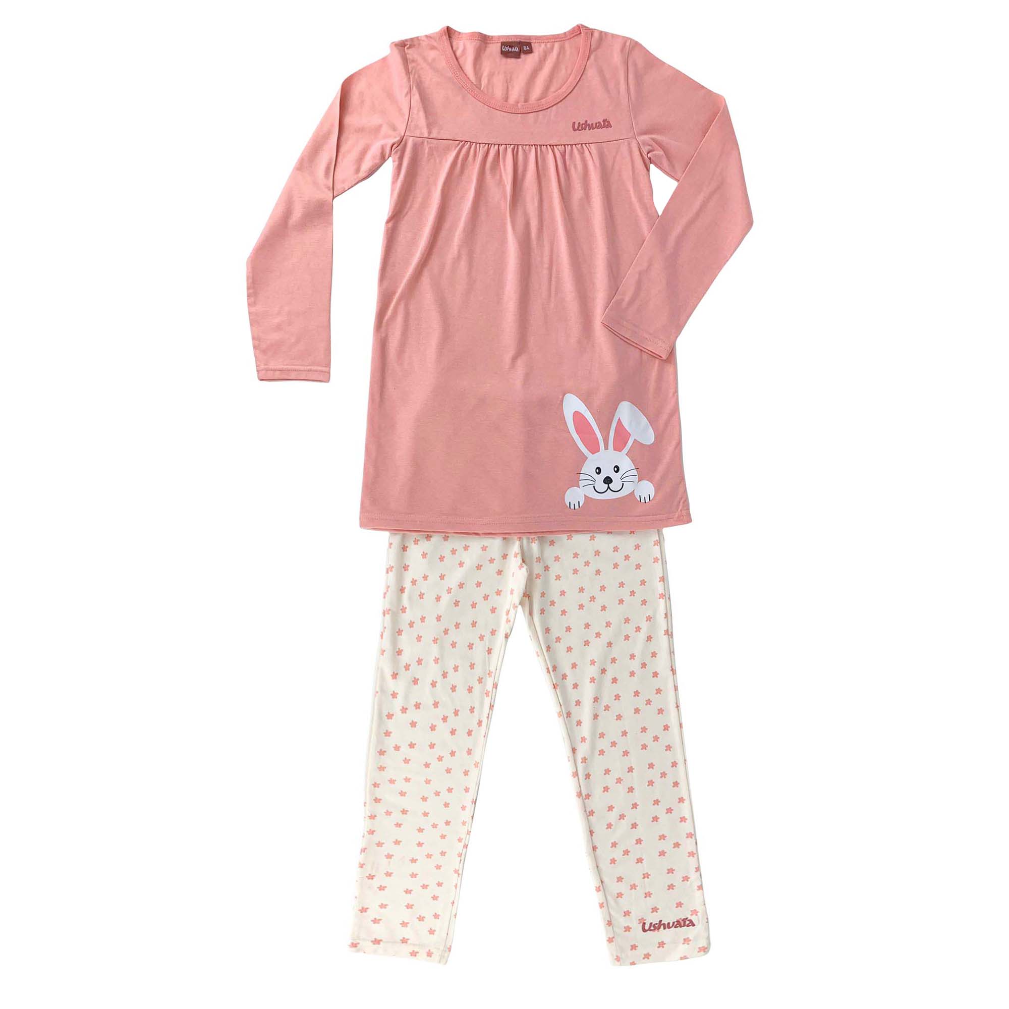 Pigiama bambina maniche lunghe Ushuaia primavera estate 2 pezzi 4061