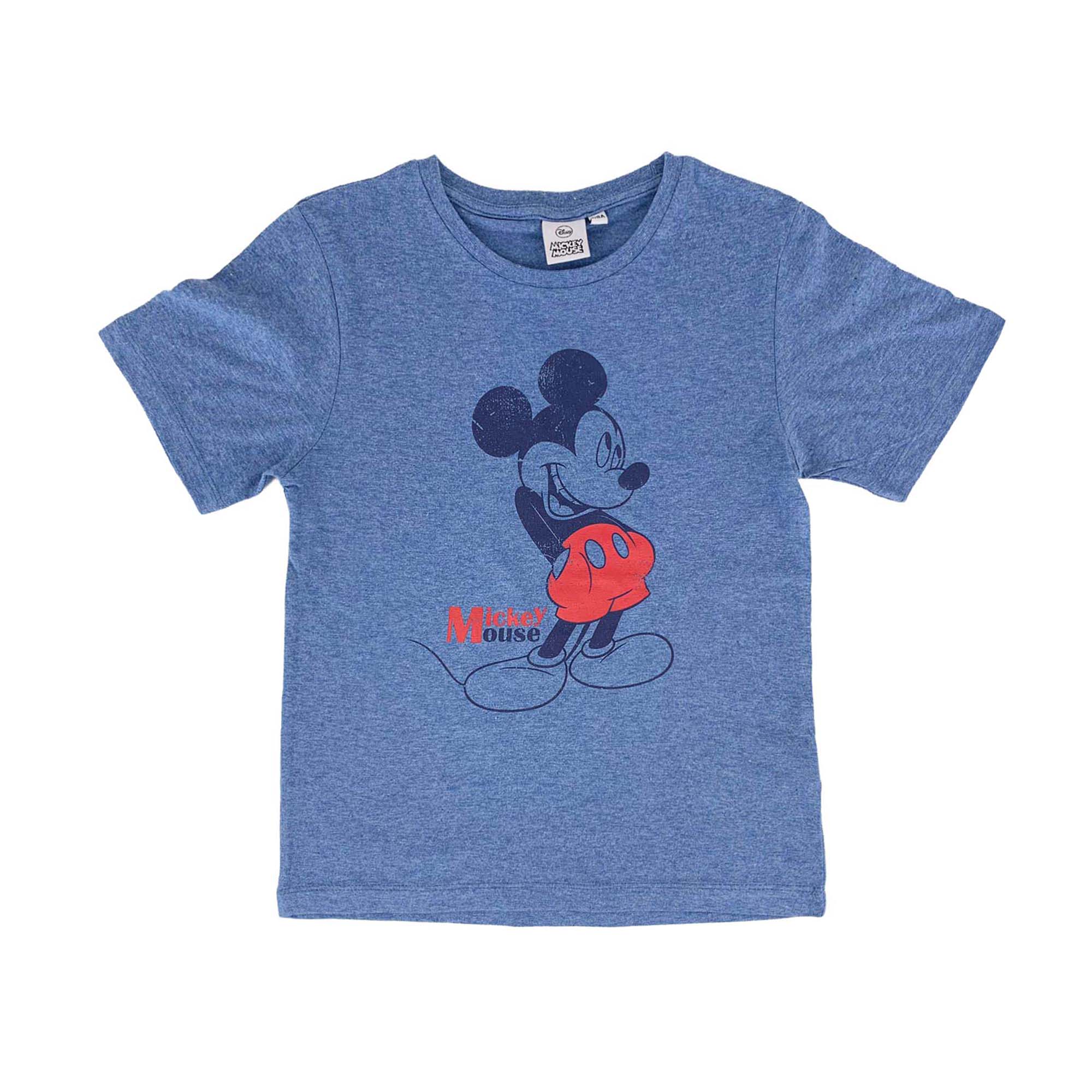Maglietta Disney Mickey Mouse t-shirt mezze maniche bambino ragazzo cotone 4067