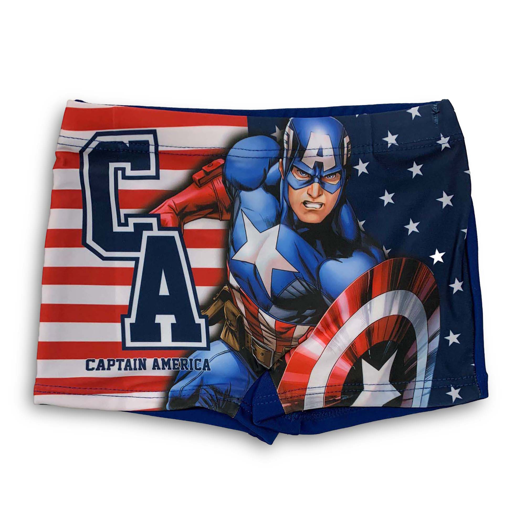 Costume da mare ufficiale Marvel Avengers per bambino boxer piscina 4099