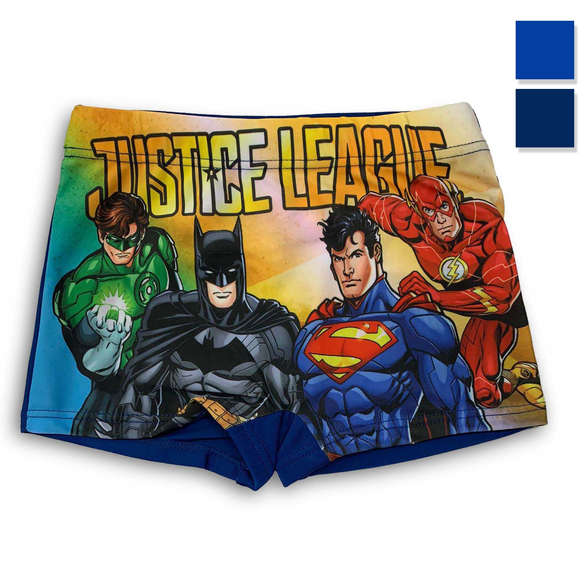 Costume da mare ufficiale DC Comics Superman Batman bambino boxer piscina 4101