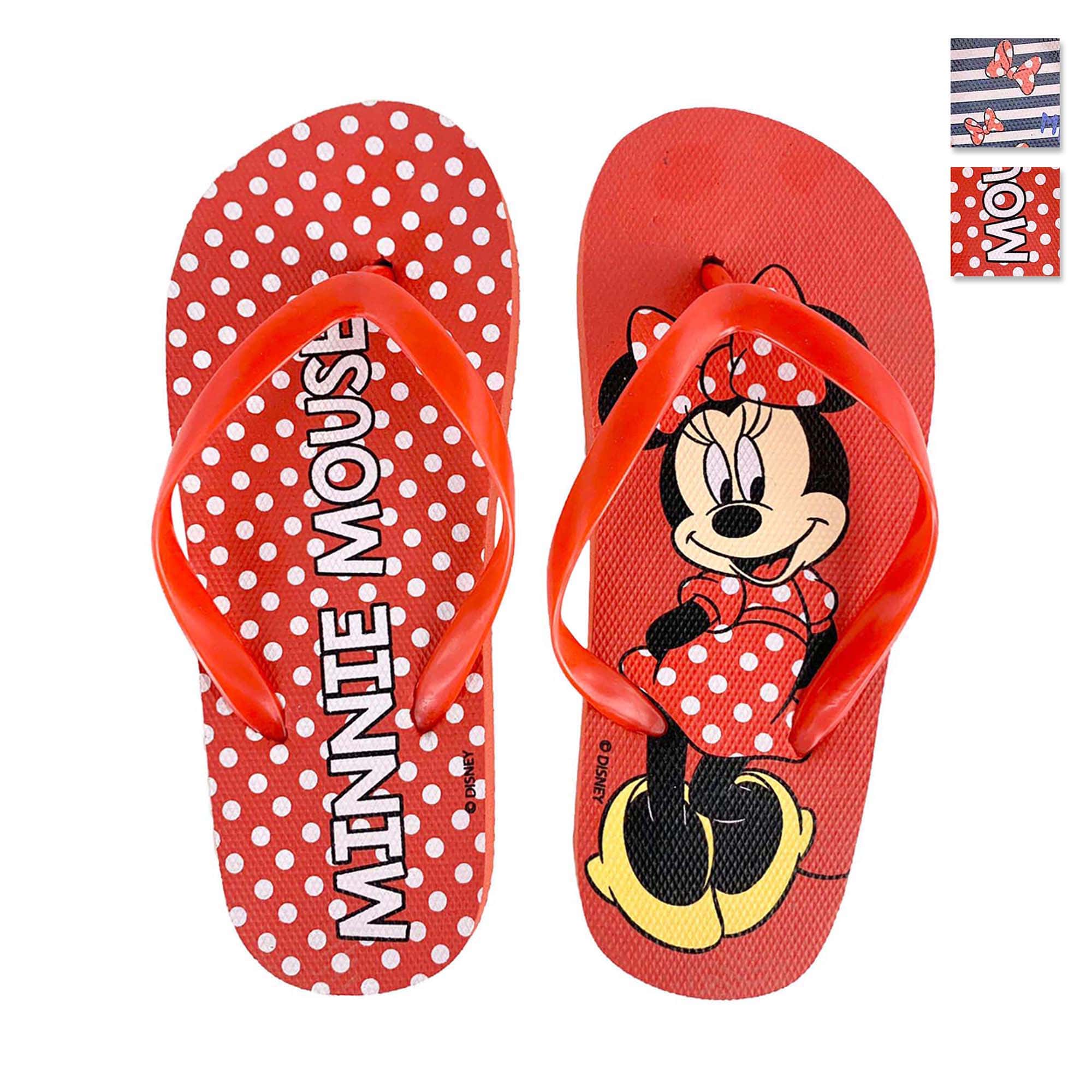 Ciabatte infradito in gomma per bambina Disney Minnie 4104