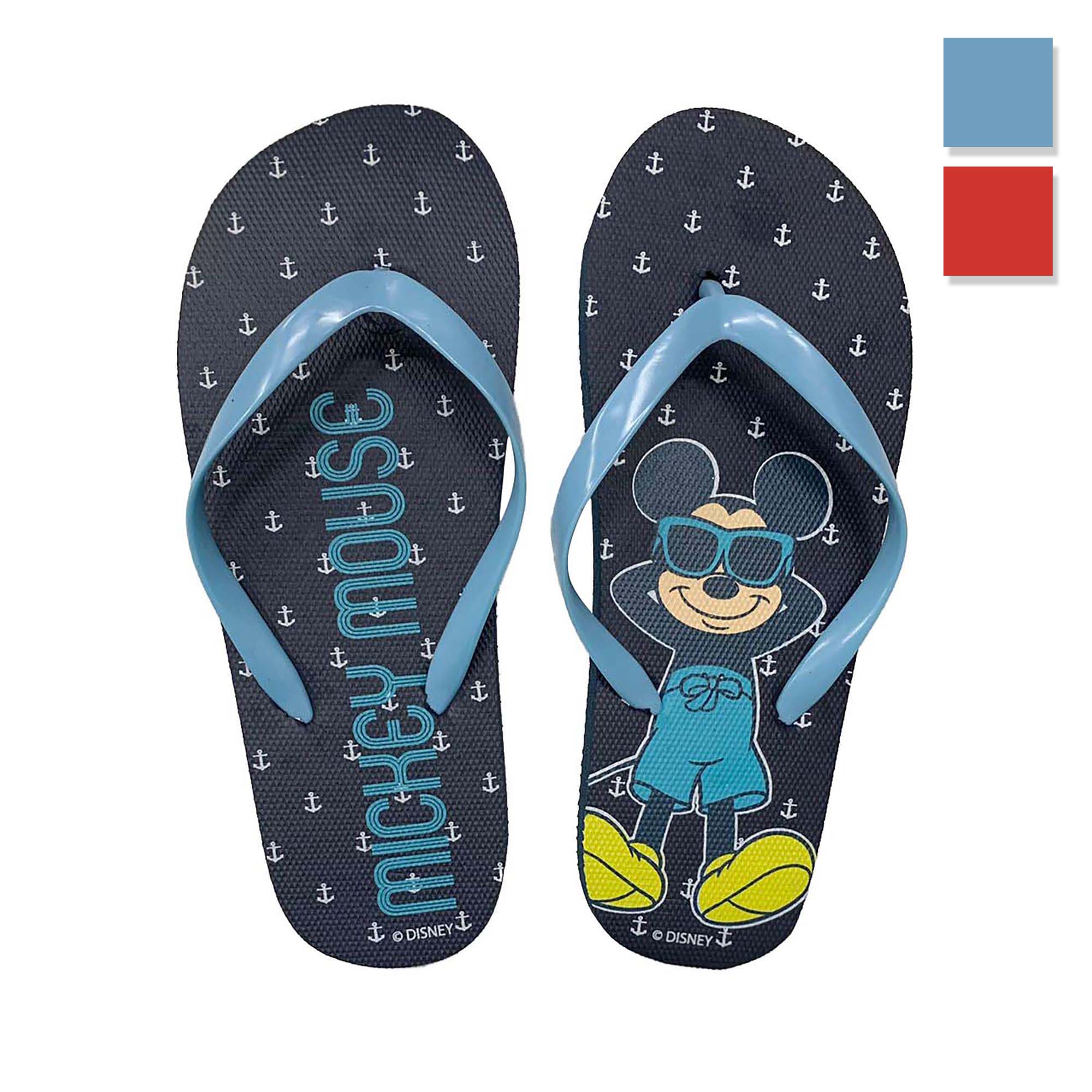 Ciabatte infradito in gomma per bambino Disney Mickey Mouse 4105