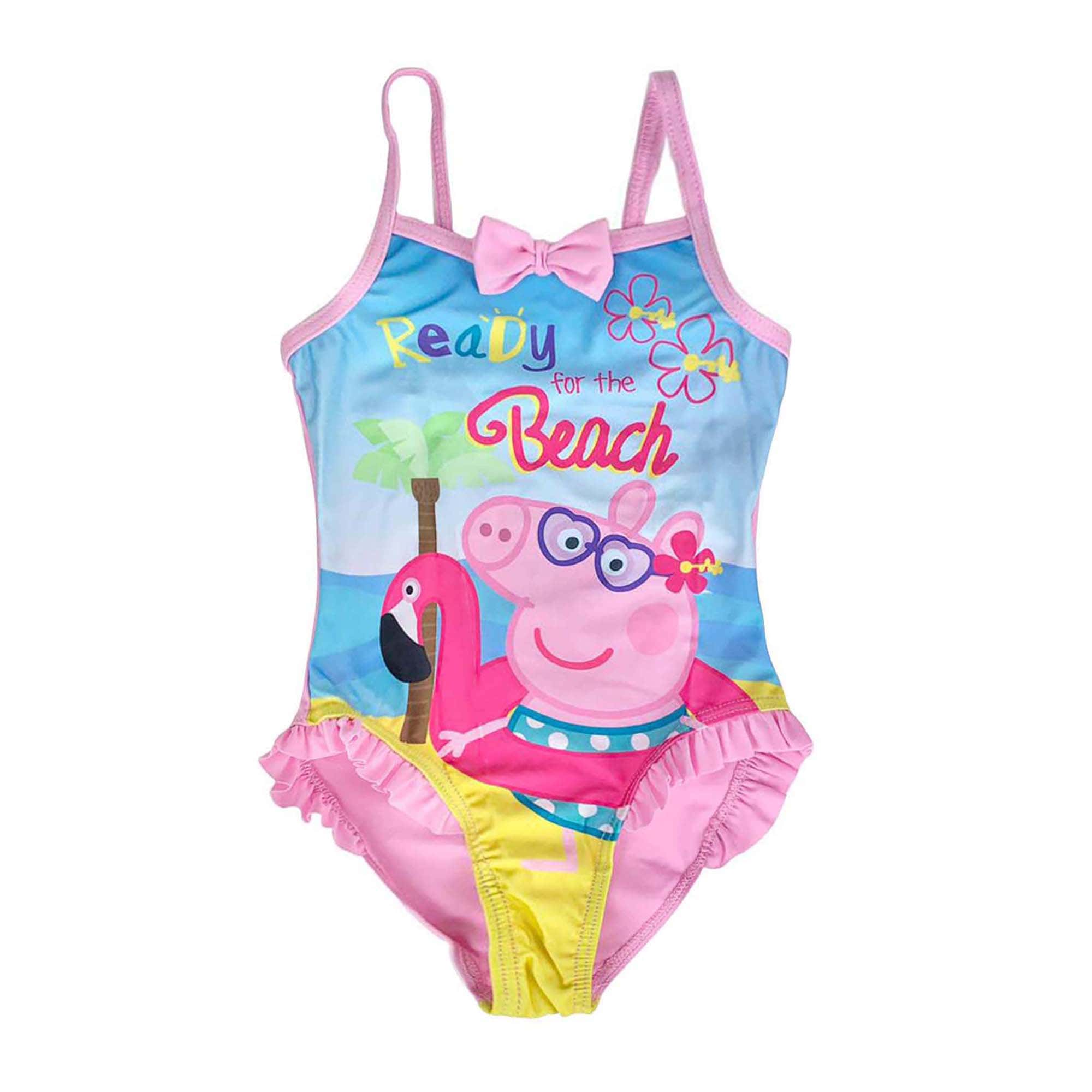 Costume 1 pezzo da mare ufficiale Peppa Pig per bambina piscina 4107