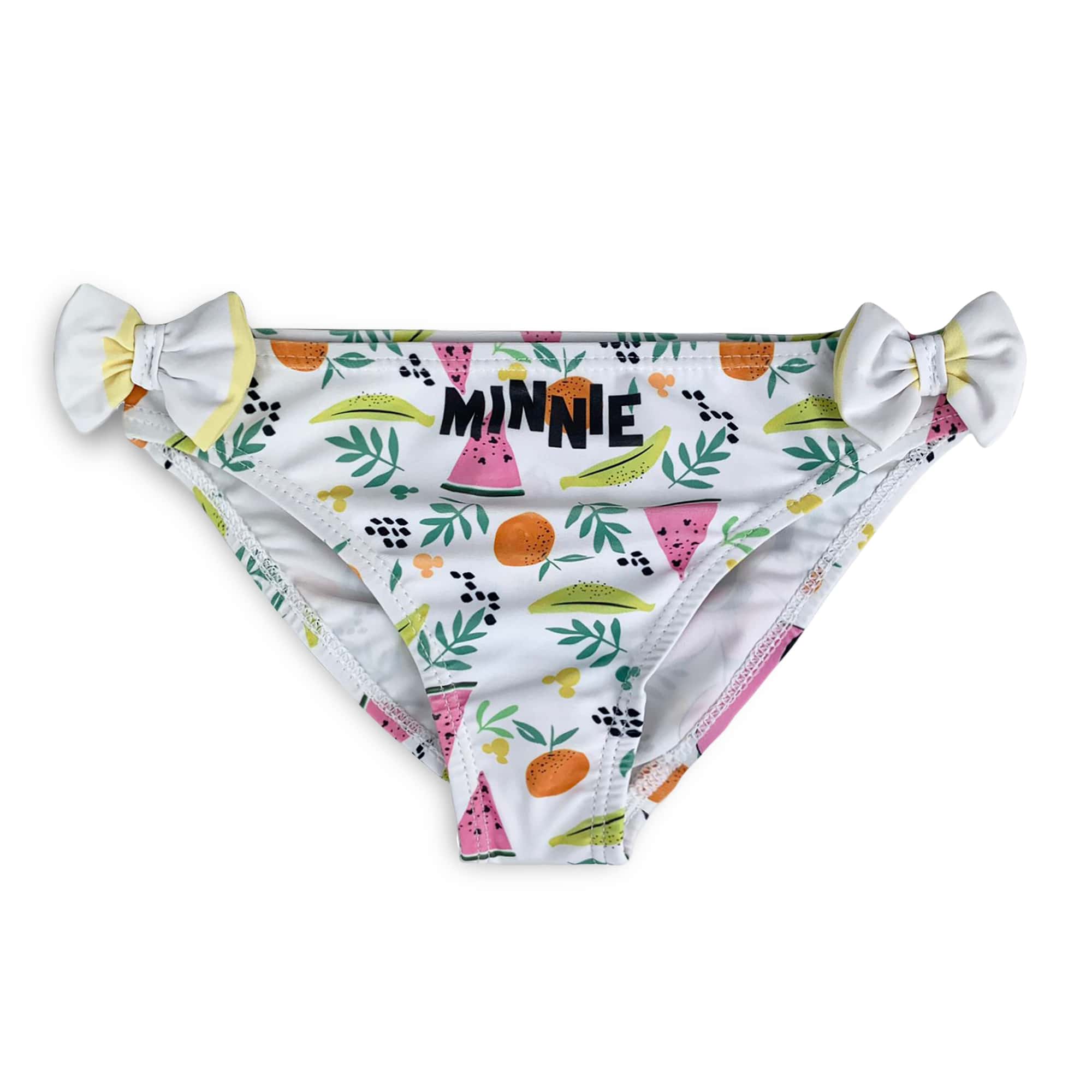 Costume da mare Disney Minnie ufficiale per bambina slip con fiocco piscina 4208