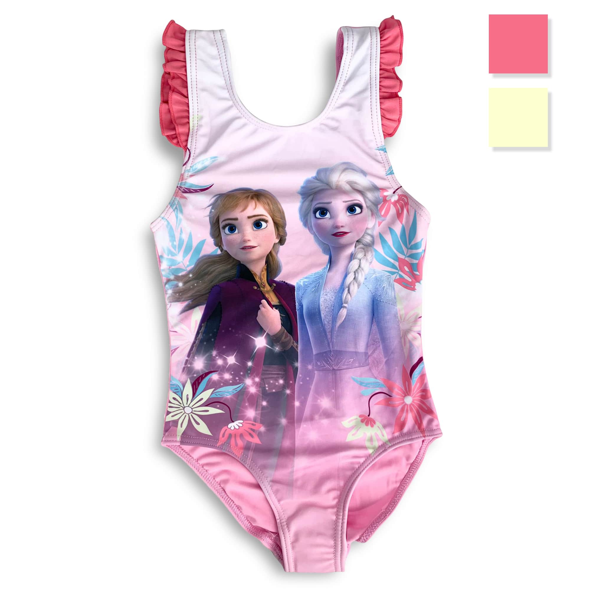 Costume 1 pezzo da mare Disney Frozen II ufficiale per bambina piscina 4210