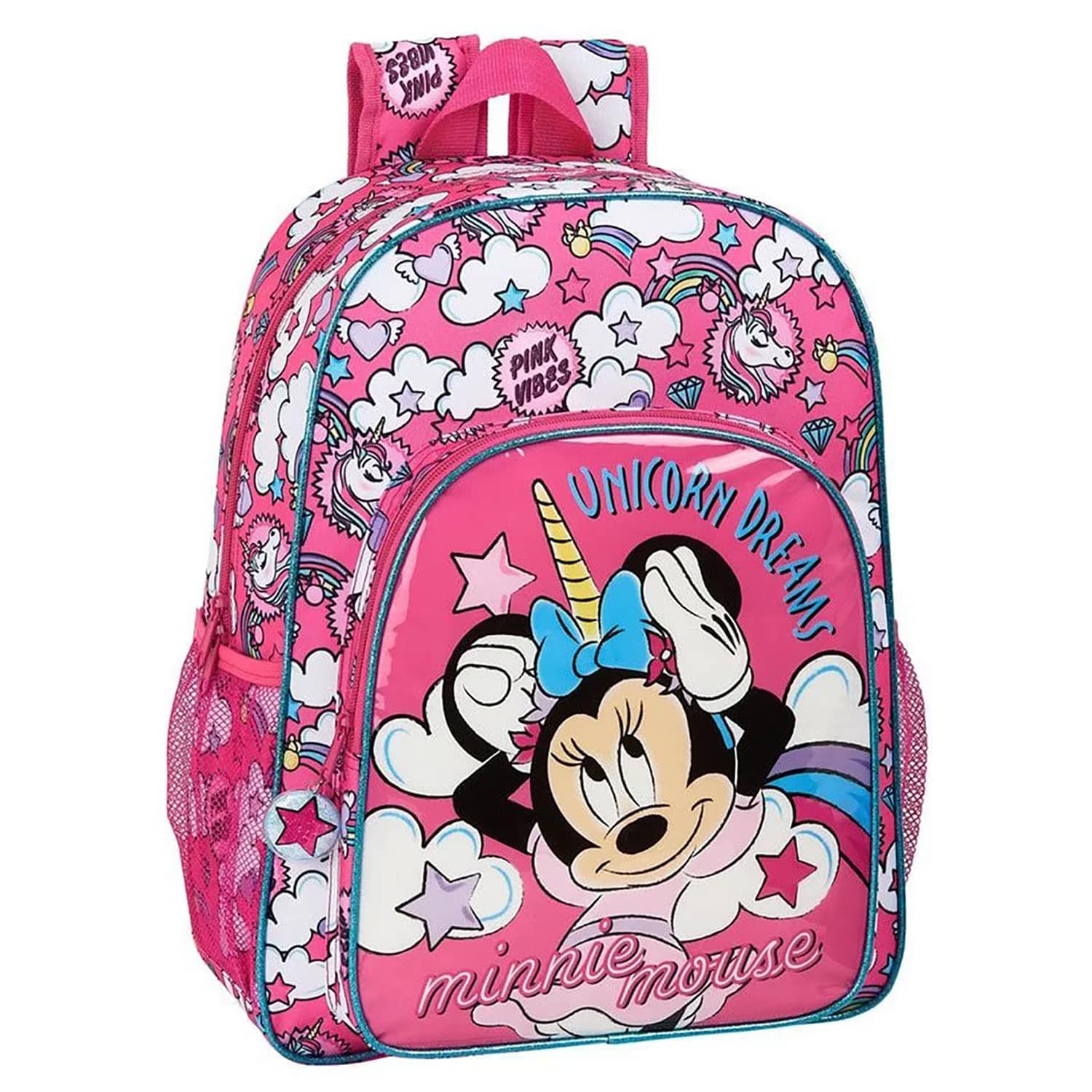 Zaino Disney Minnie Mouse zainetto ufficiale con bretelle bambini scuola 4313