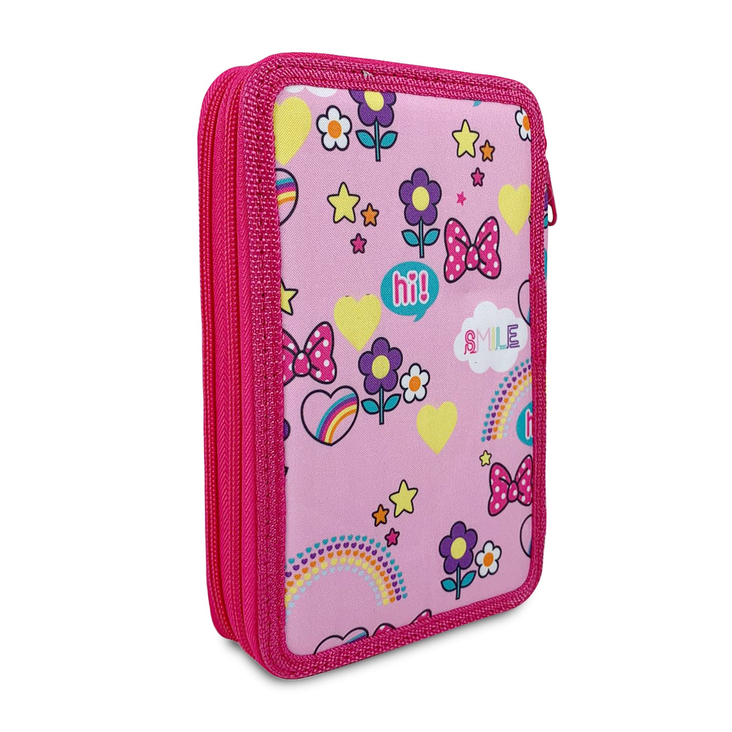 Astuccio borsello scuola Disney Minnie Mouse ufficiale colori 2 scomparti 4327