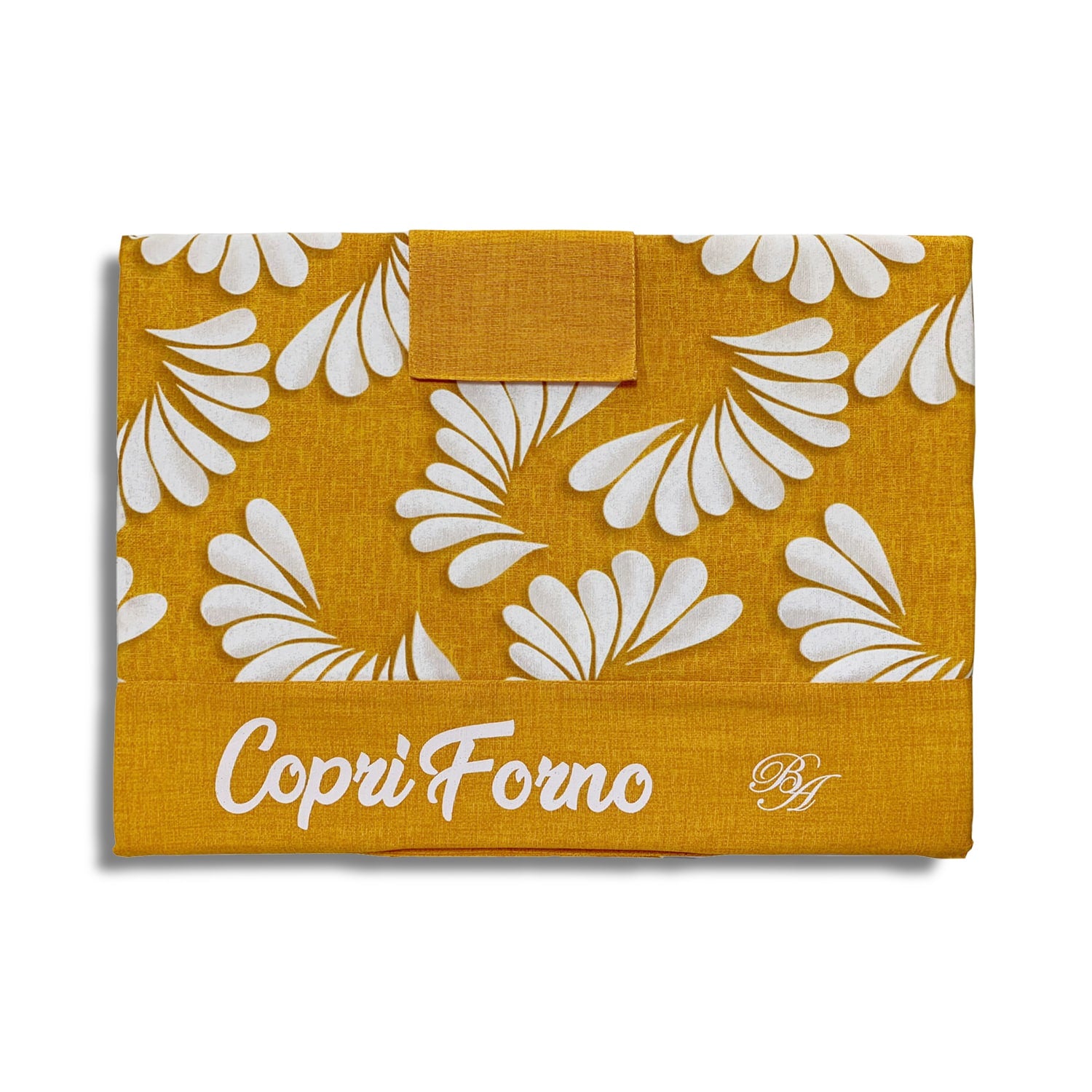 Copriforno cucina imbottito in fantasia petali 47x35 BA Collection 4340