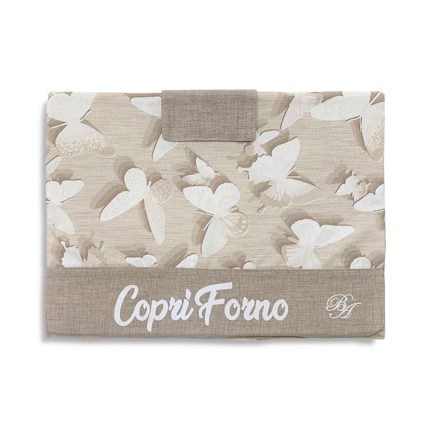 Copriforno cucina imbottito in fantasia farfalle 47x35 BA Collection 4343