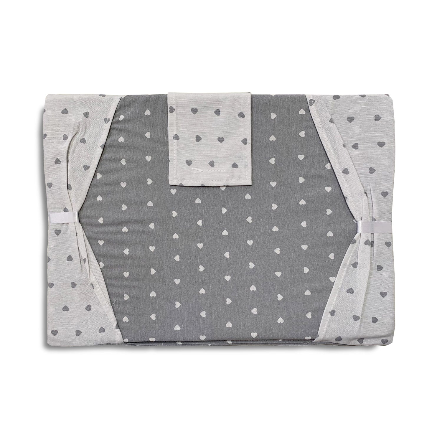 Copriforno cucina imbottito in fantasia cuori volant 47x35 BA Collection 4344