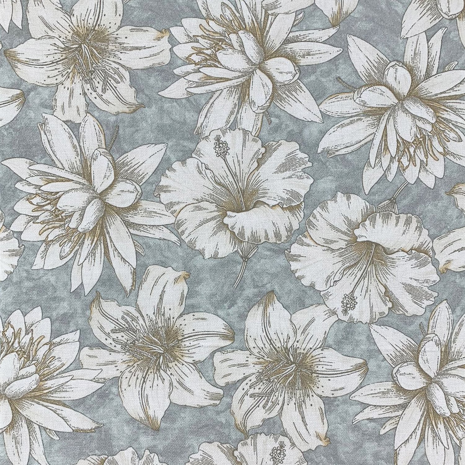 Servizio da tavola Vingi 12 posti tovaglia + tovaglioli stampa Fiori 4424