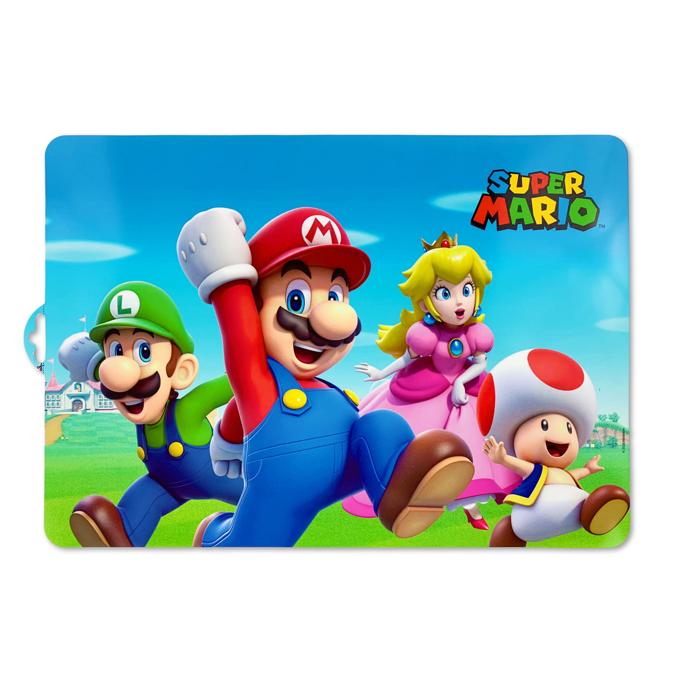 Tovaglietta americana ufficiale Super Mario Nintendo colazione asilo bimbo 4435