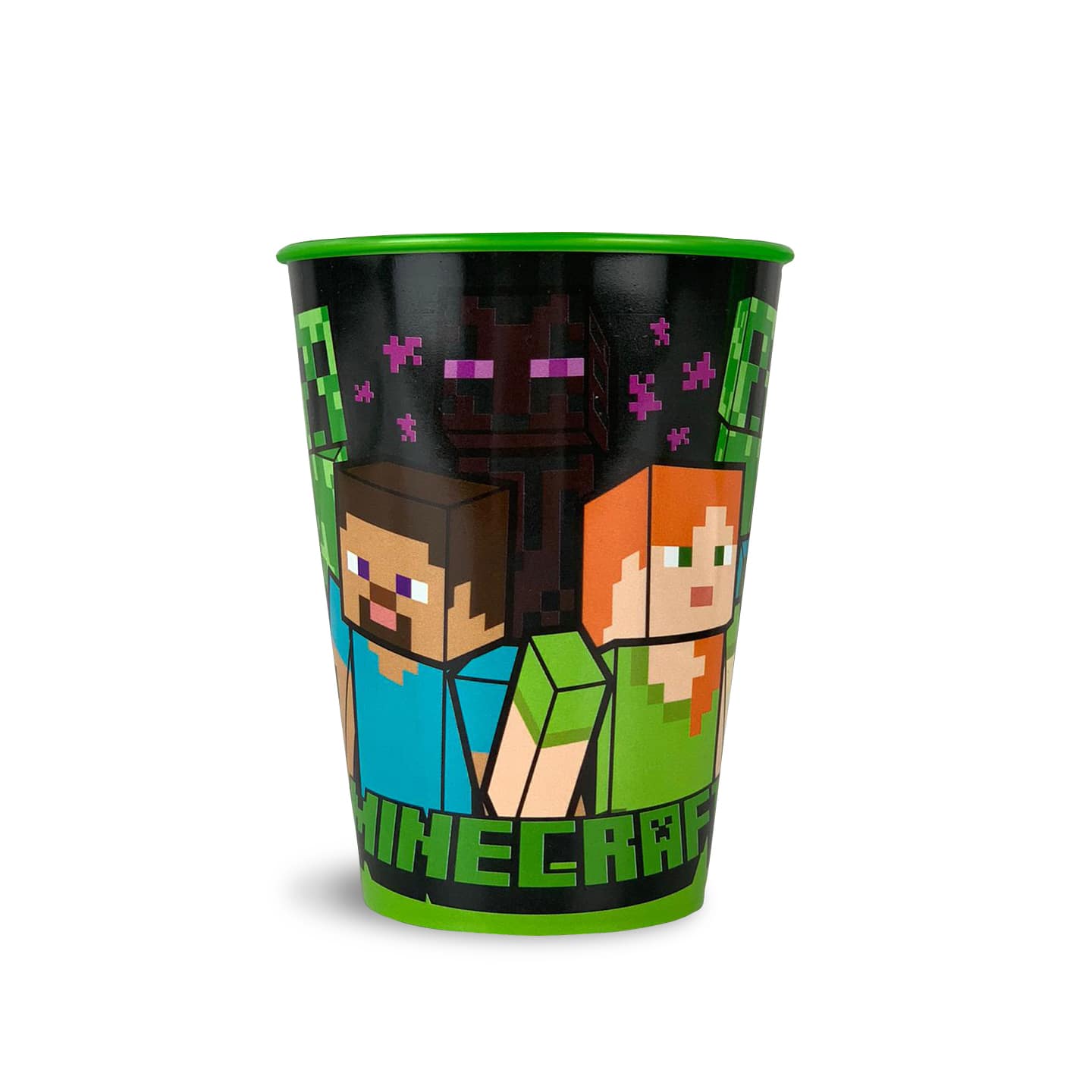 Set colazione 3 pezzi Minecraft piatto bicchiere e ciotola scuola asilo 4439