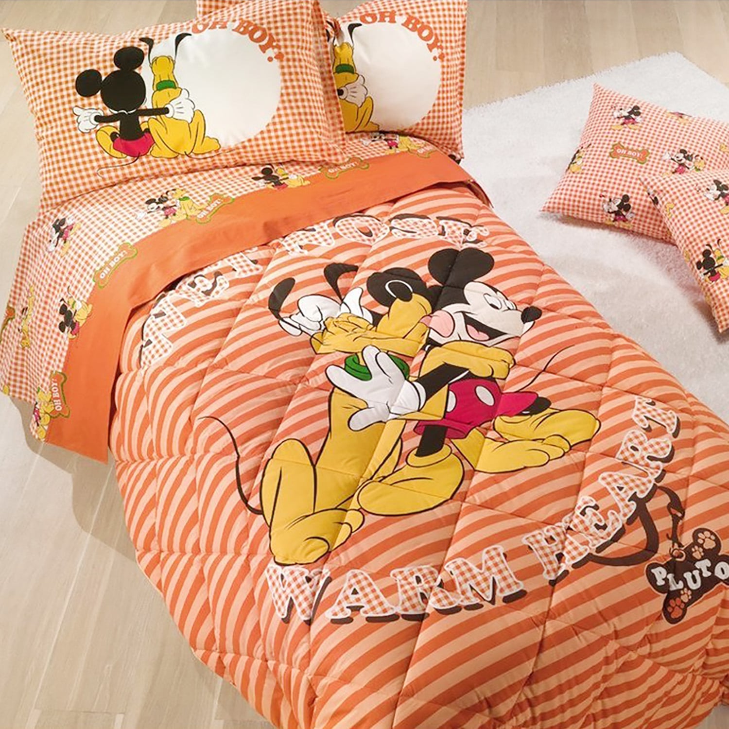 Trapunta Disney Caleffi Mickey Mouse piumone invernale singola 1 piazza 4470