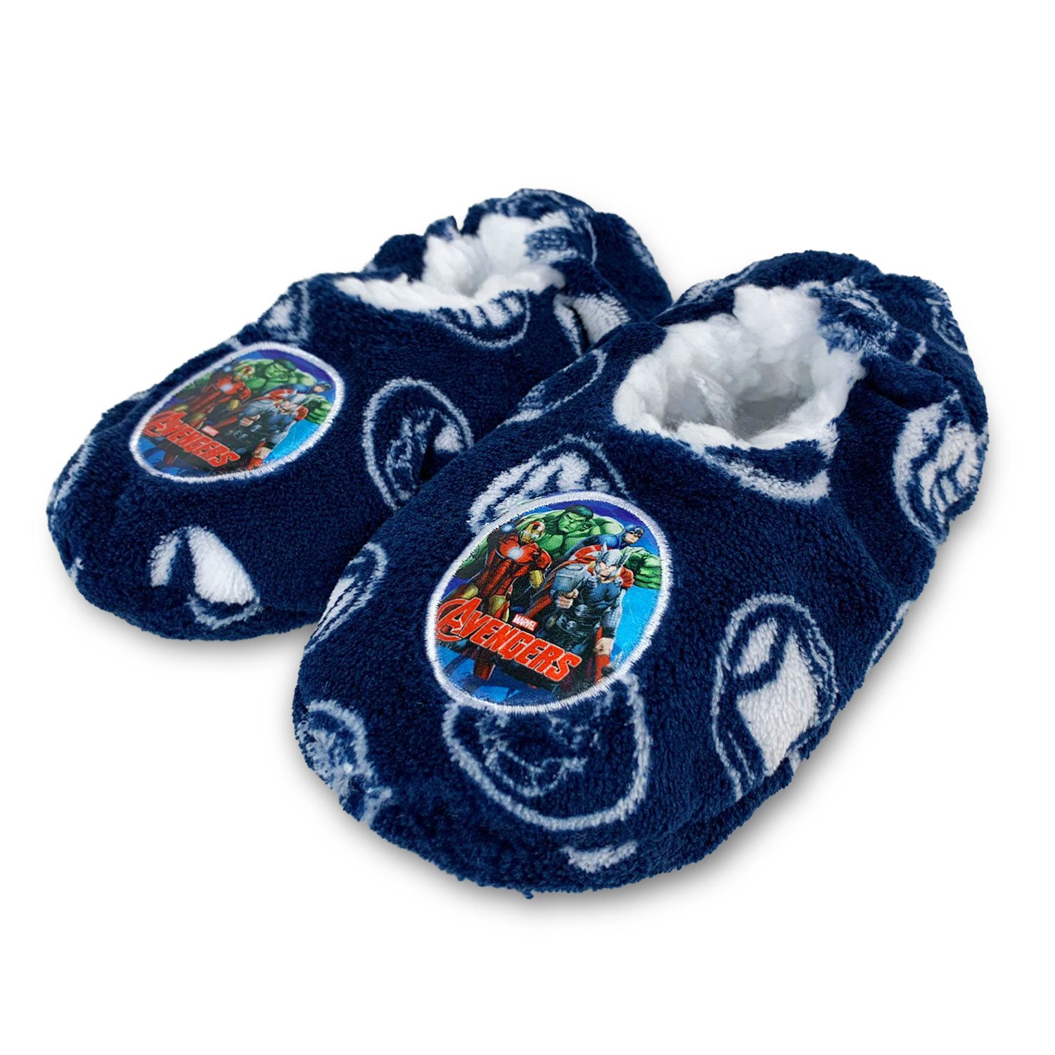 Pantofole invernali chiuse Marvel Avengers antiscivolo peluche bambino 4594