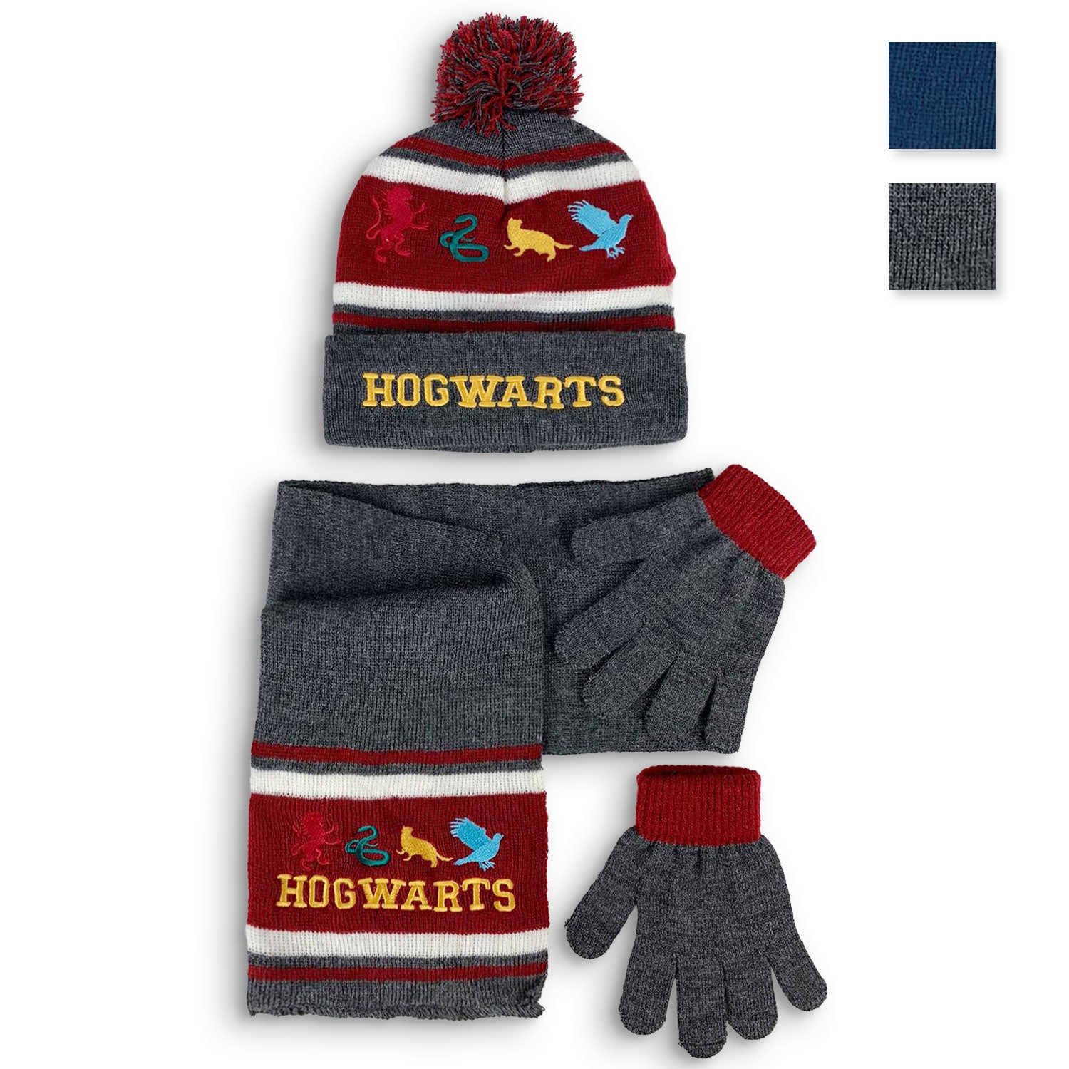Cappello sciarpa e guanti invernale Harry Potter cappellino bambino Bimbo 4605