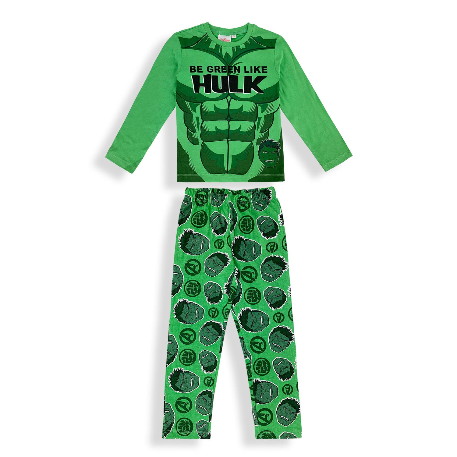 Pigiama Marvel Avengers bimbo lungo ufficiale maniche lunghe cotone bambino 4709