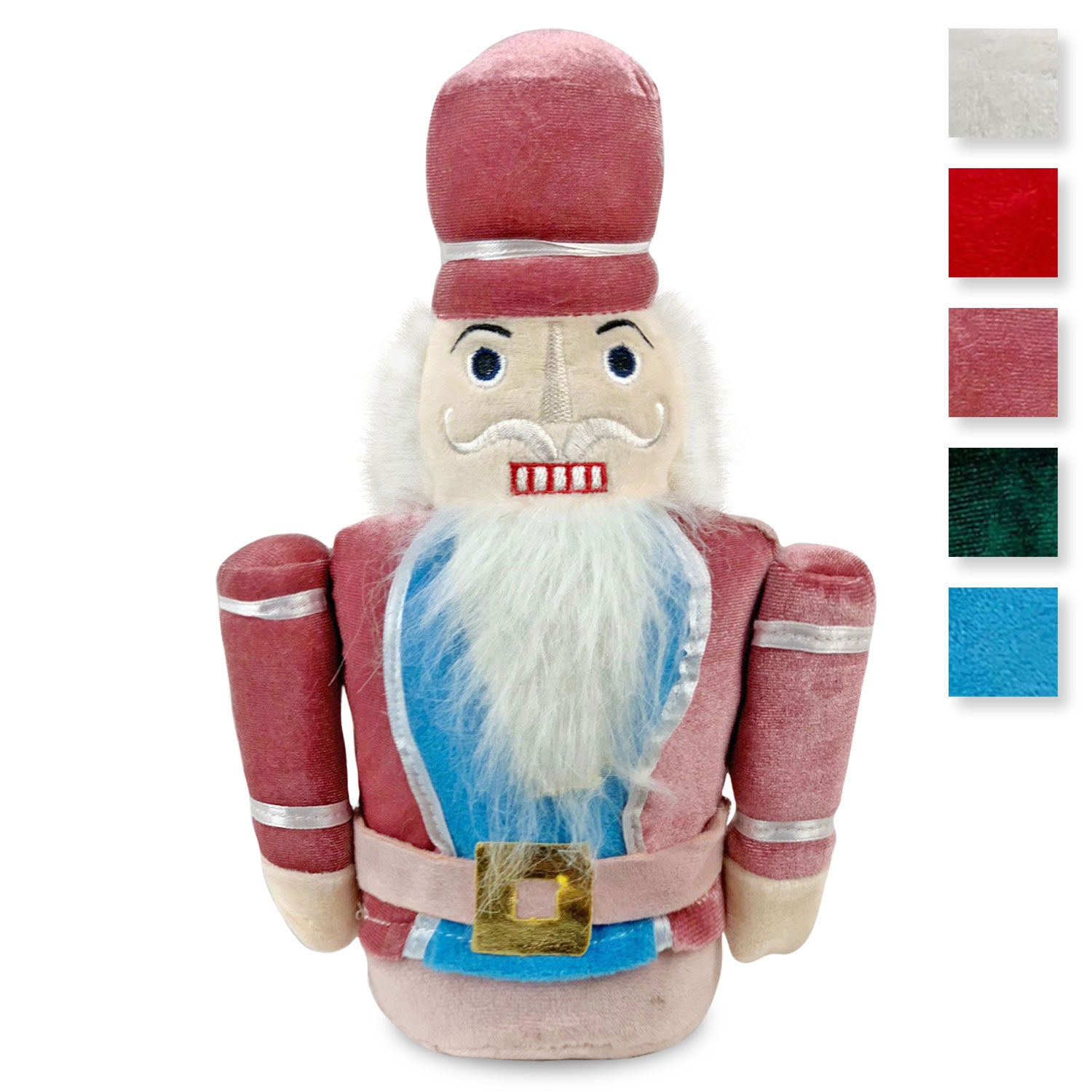 Fermaporta natalizio Schiaccianoci Decoro di Natale peluche Sommaruga 4712