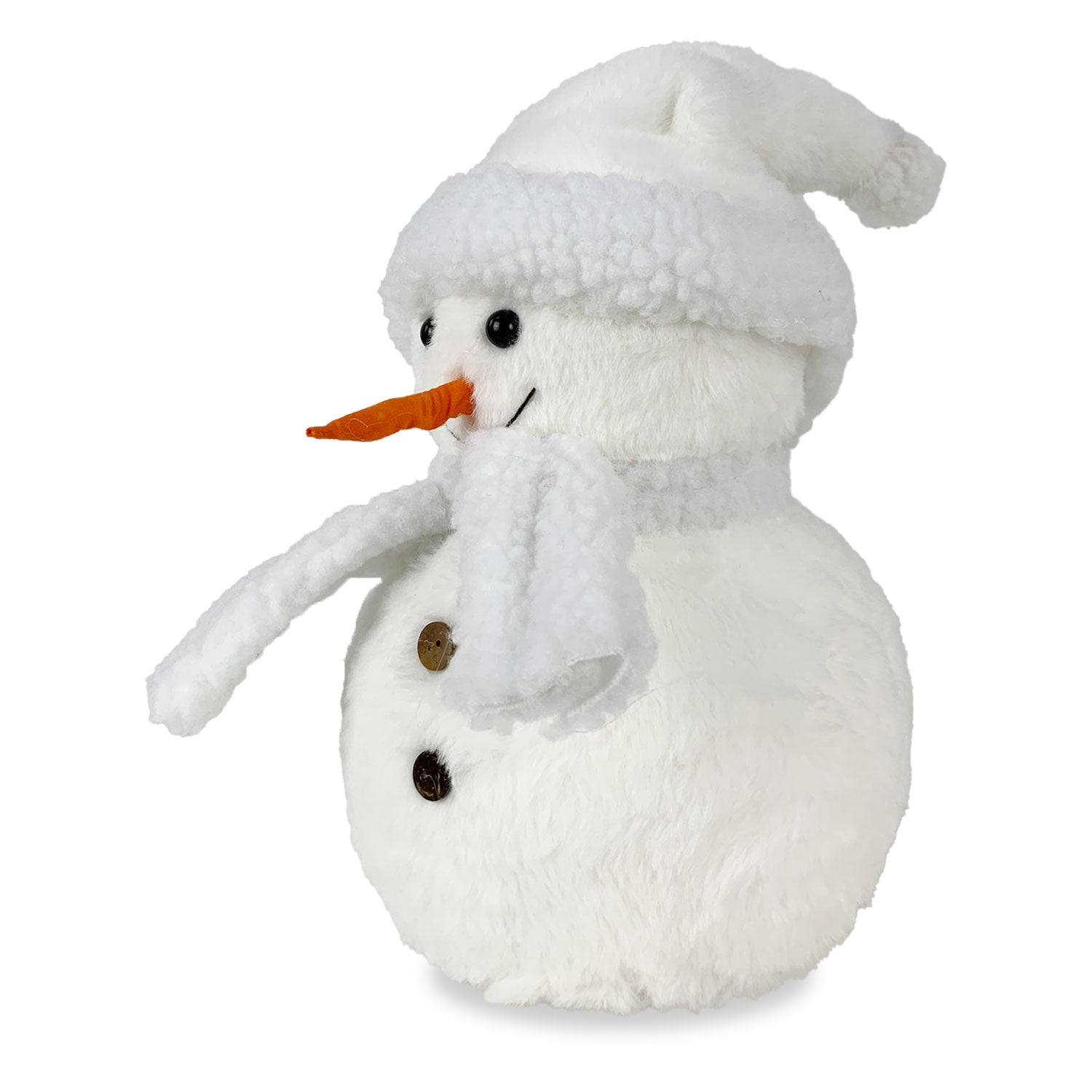 Decorazione natalizia Pupazzo di Neve in peluche Idea Regalo Natale Casa 4795