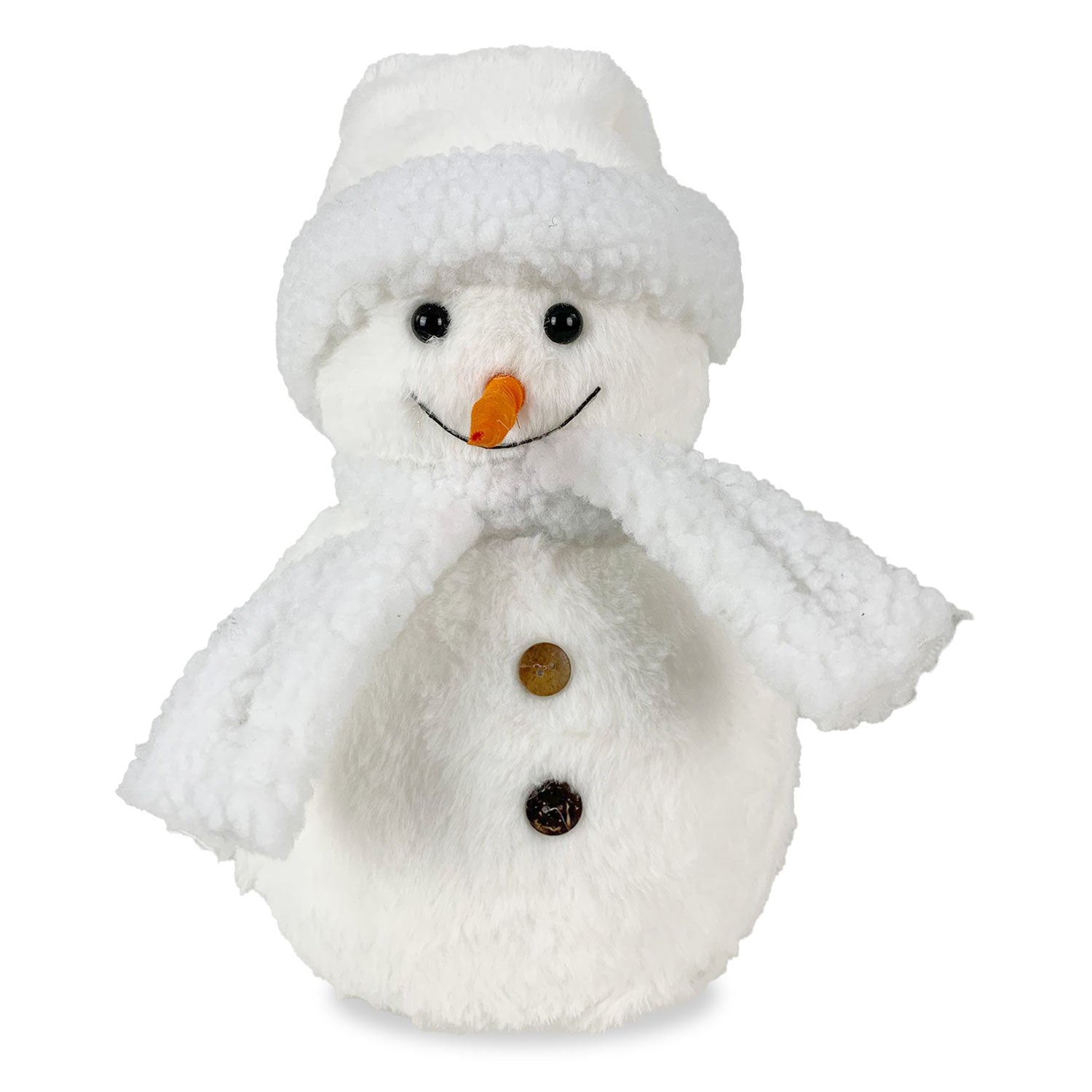 Decorazione natalizia Pupazzo di Neve in peluche Idea Regalo Natale Casa 4795