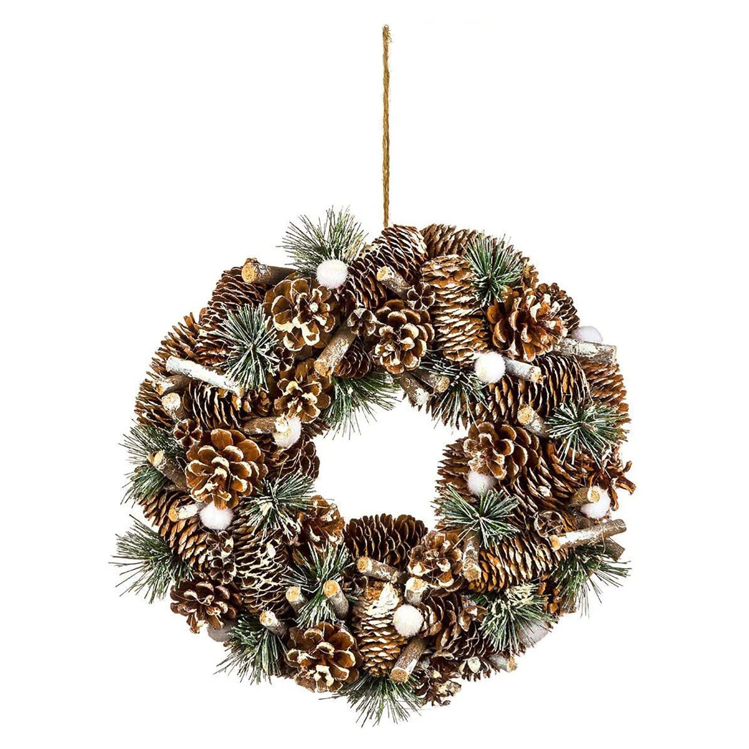 Ghirlanda natalizia Fuoriporta decori di Natale Corona ornamentale D34 4808
