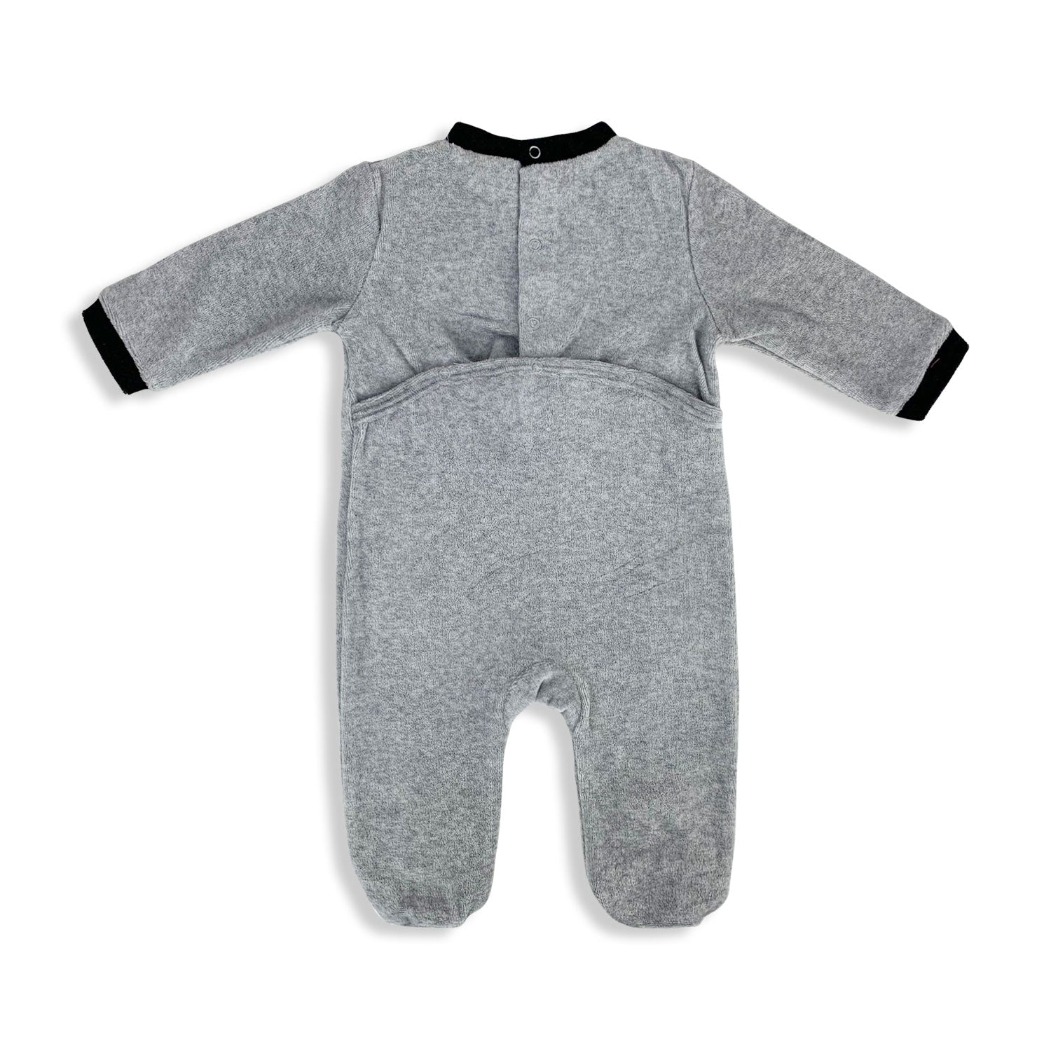 3 Pigiamini Neonato In Cotone - Tutine Con Cerniera A Piedini, 0-3 Mesi - Foto 9