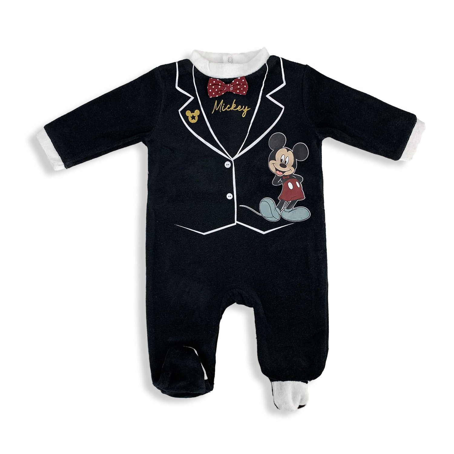 Onesie Pyjama Mickey Bebe Fleece 18 Month Onesie Pajamas Disney