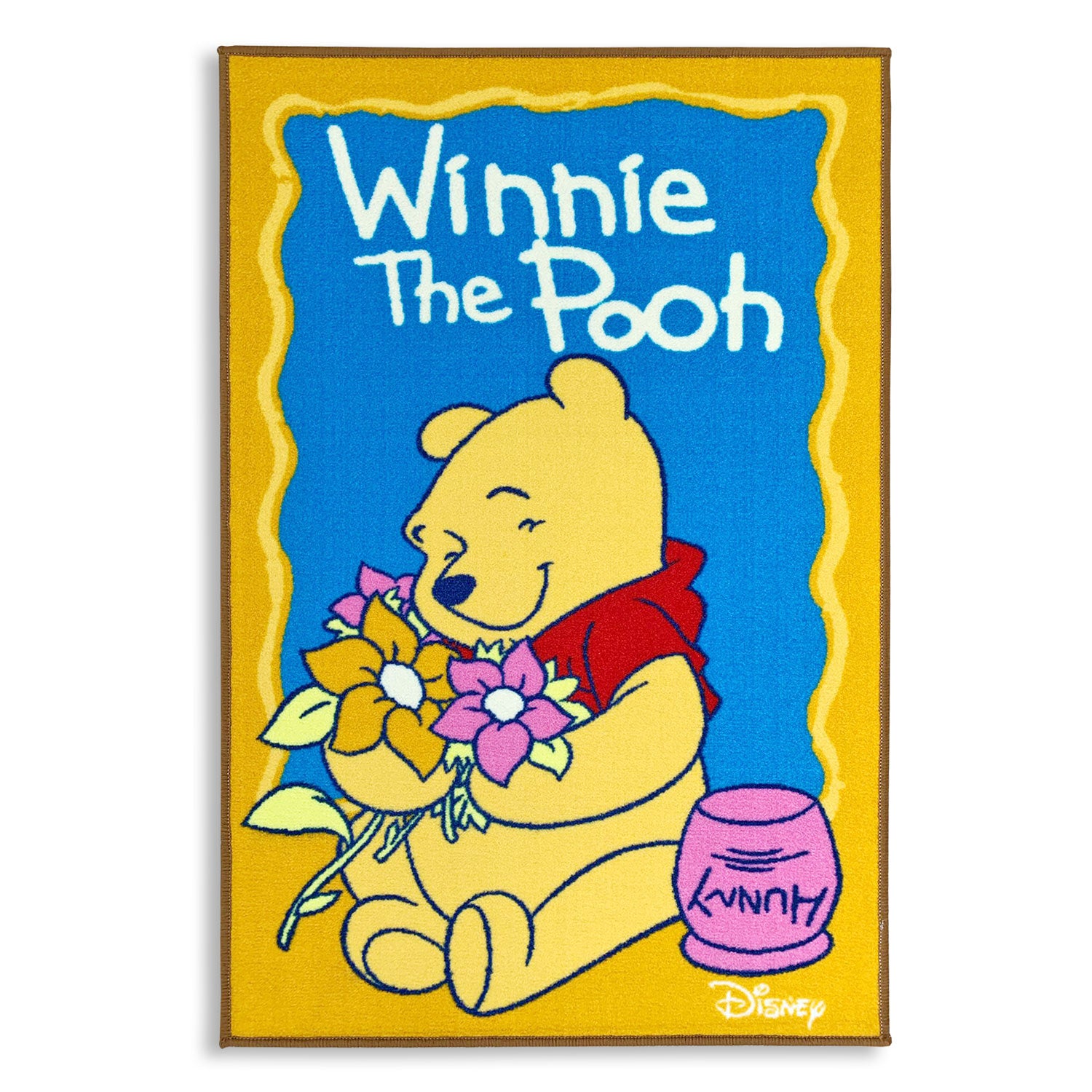 Tappeto antiscivolo cameretta bambini Disney Winnie the Pooh 80x120 cm 4837