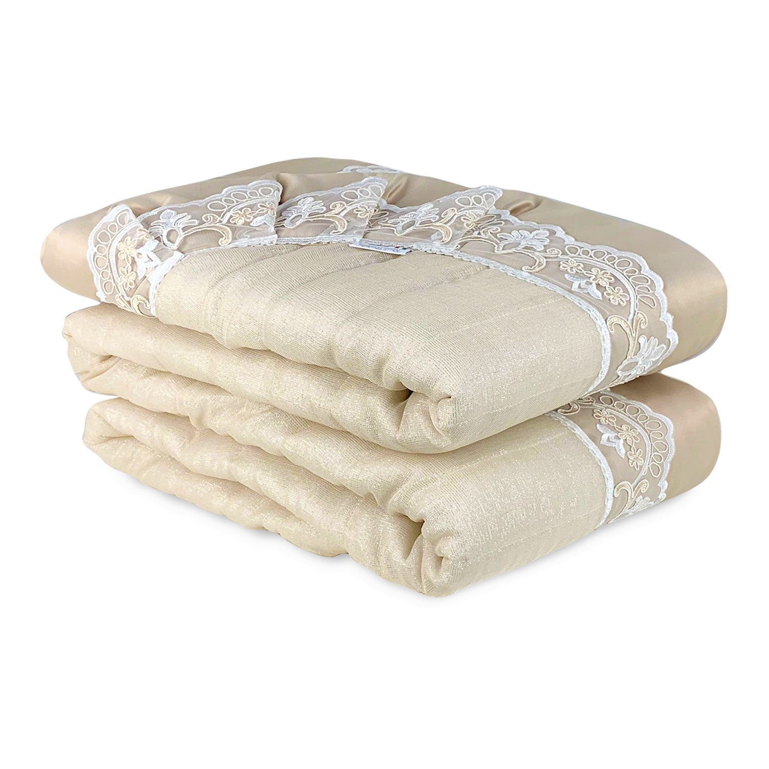 Trapuntino primaverile letto matrimoniale Daiana Renato Balestra lurex 4861