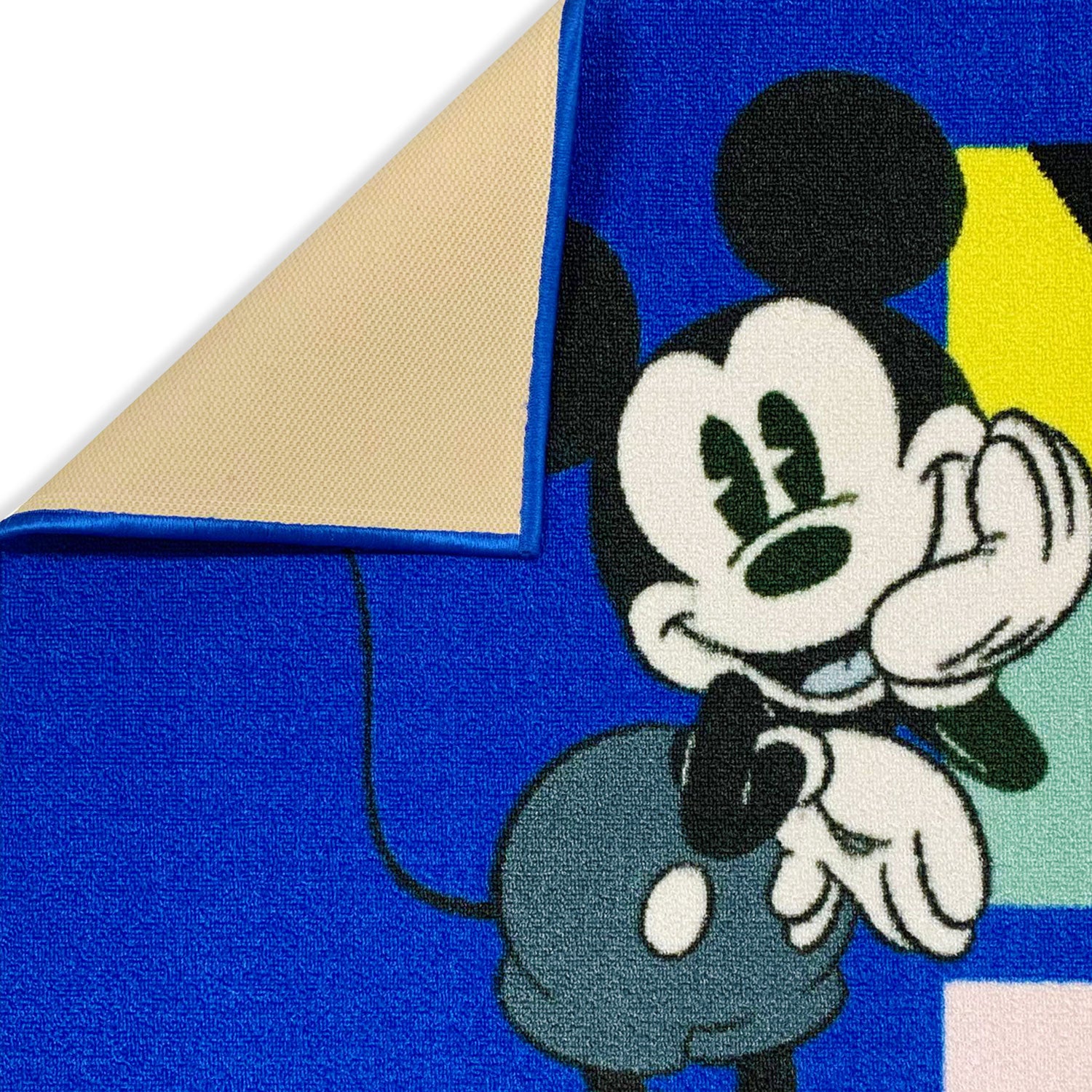 Tappeto antiscivolo cameretta bambini Disney Mickey Mouse 80x120 cm 4945