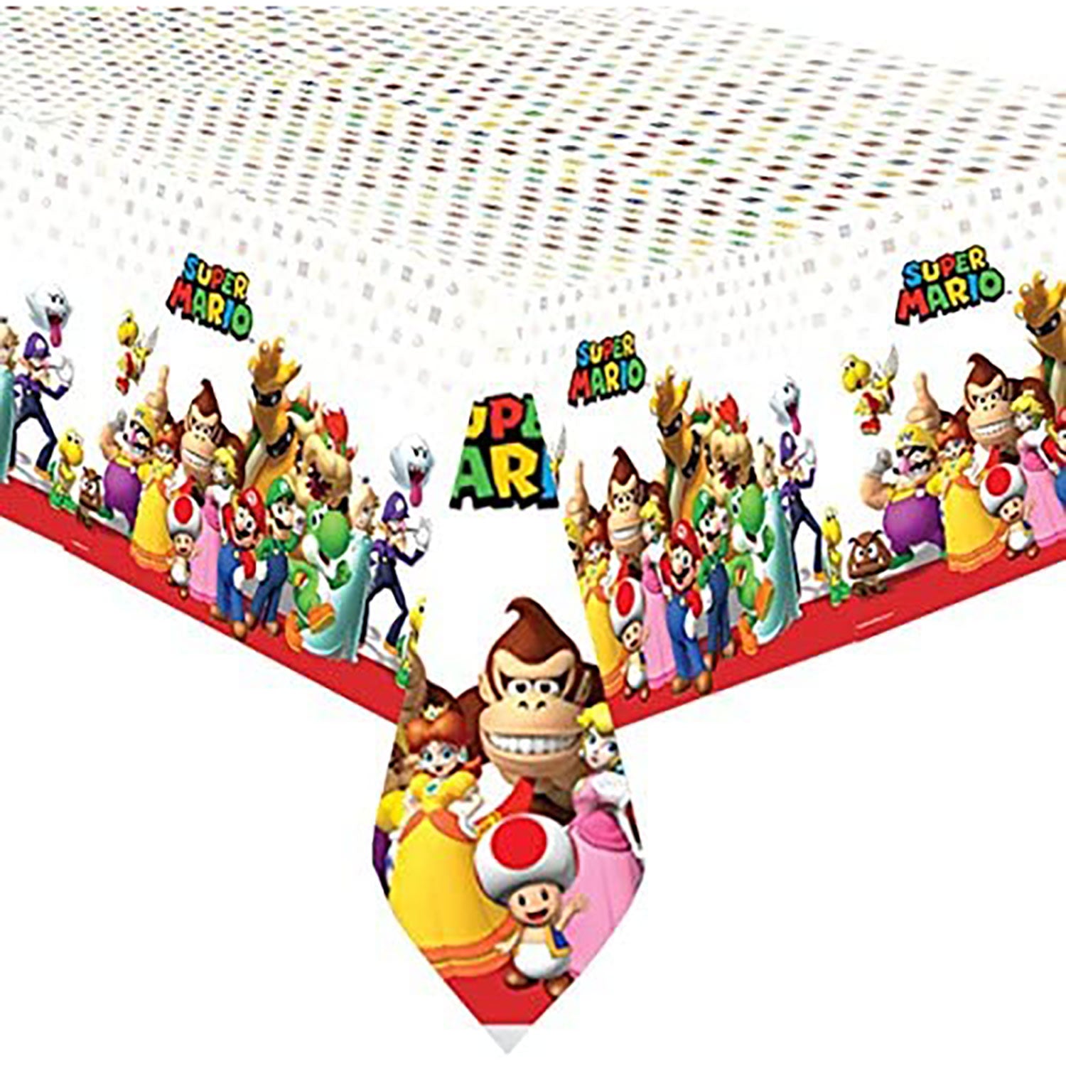 Kit party Super Mario Bros bicchieri piatti tovaglia tovaglioli palloncini 4959
