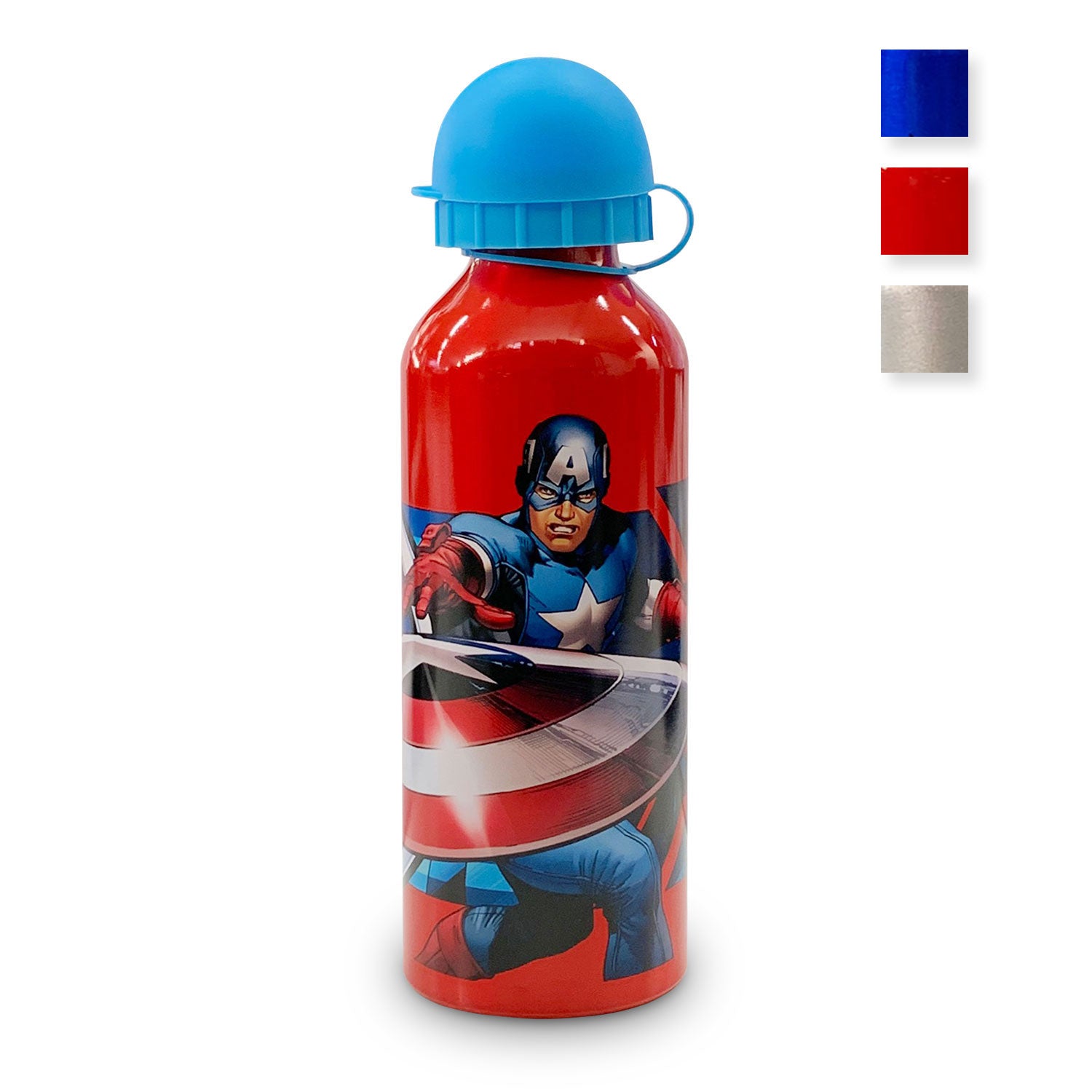 Borraccia bambini Marvel Avengers bottiglia in allumino con beccuccio 500ml 4961