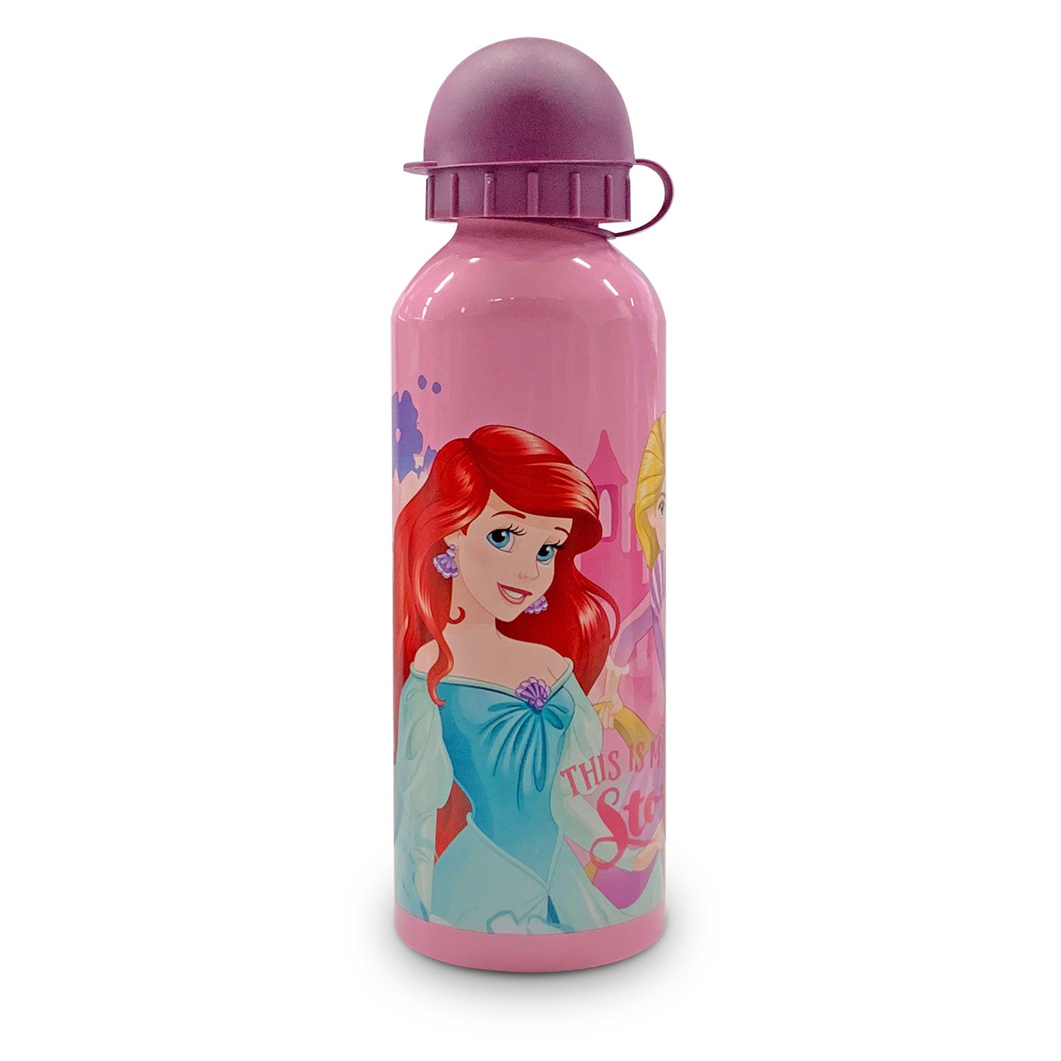 Borraccia bambini Disney Princess bottiglia in allumino con beccuccio 500ml  4962