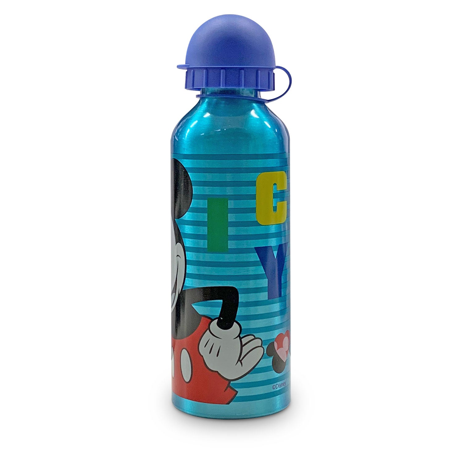 Borraccia bambini Disney Mickey Mouse bottiglia allumino e beccuccio 500ml 4963