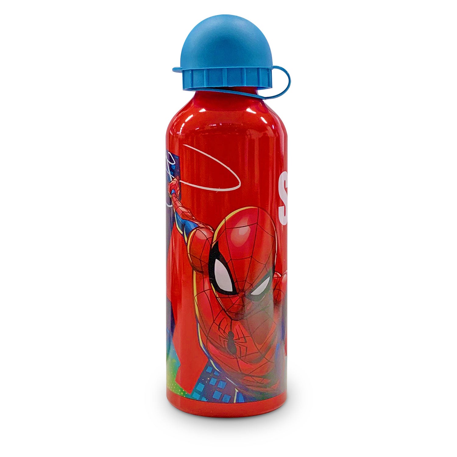 Borraccia bambini Marvel Spiderman bottiglia allumino con beccuccio 500ml 4965