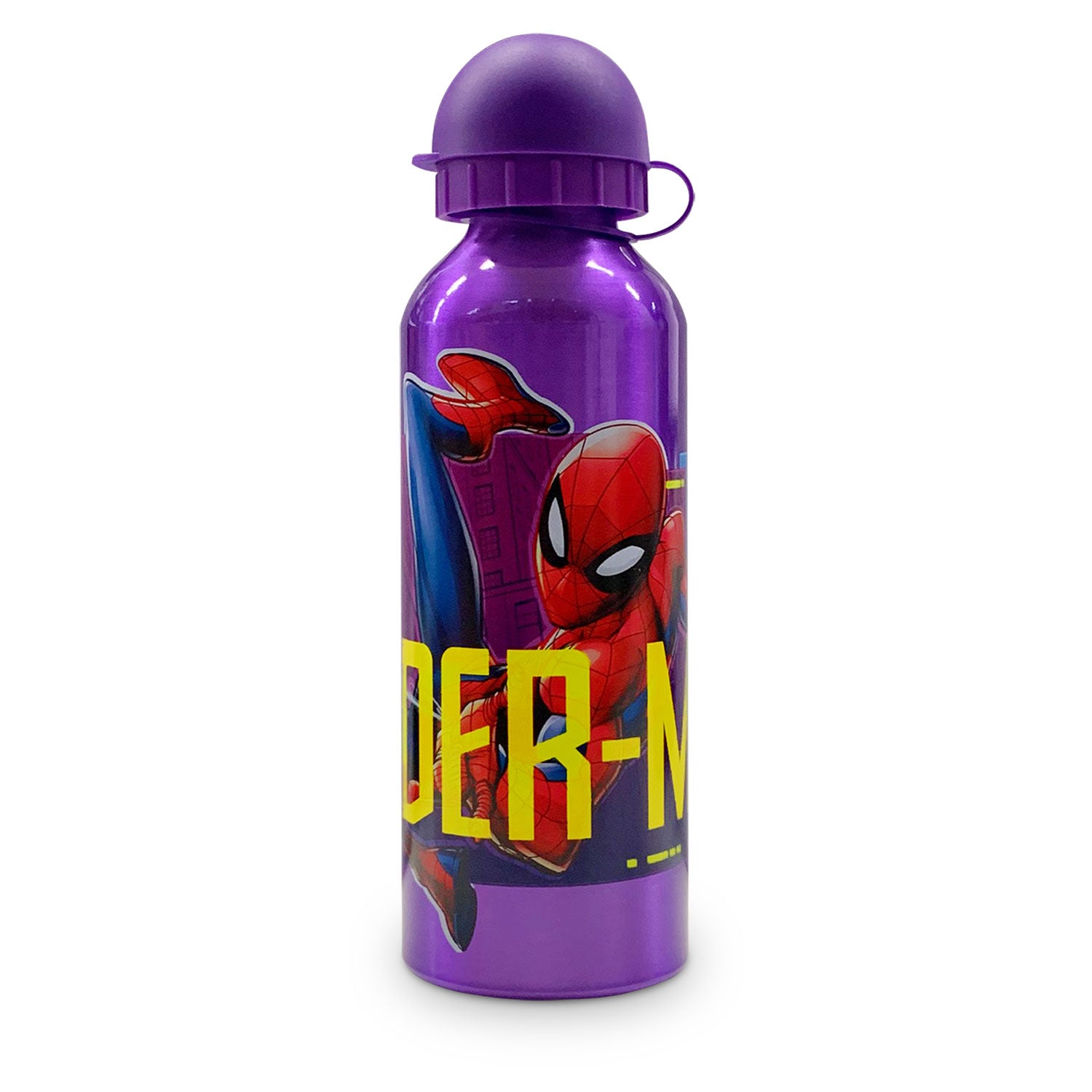 Borraccia bambini Marvel Spiderman bottiglia allumino con beccuccio 500ml 4965